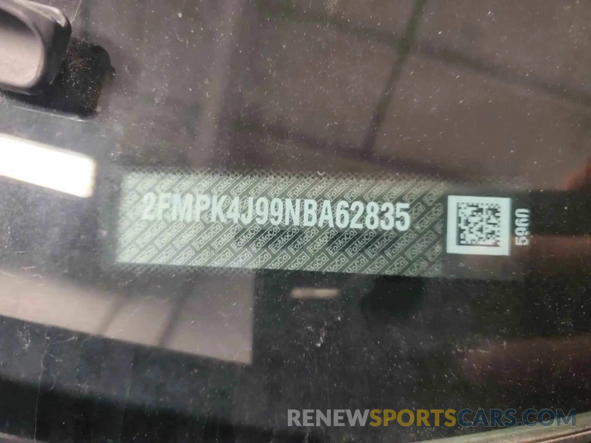 14 Photograph of a damaged car 2FMPK4J99NBA62835 FORD EDGE 2022