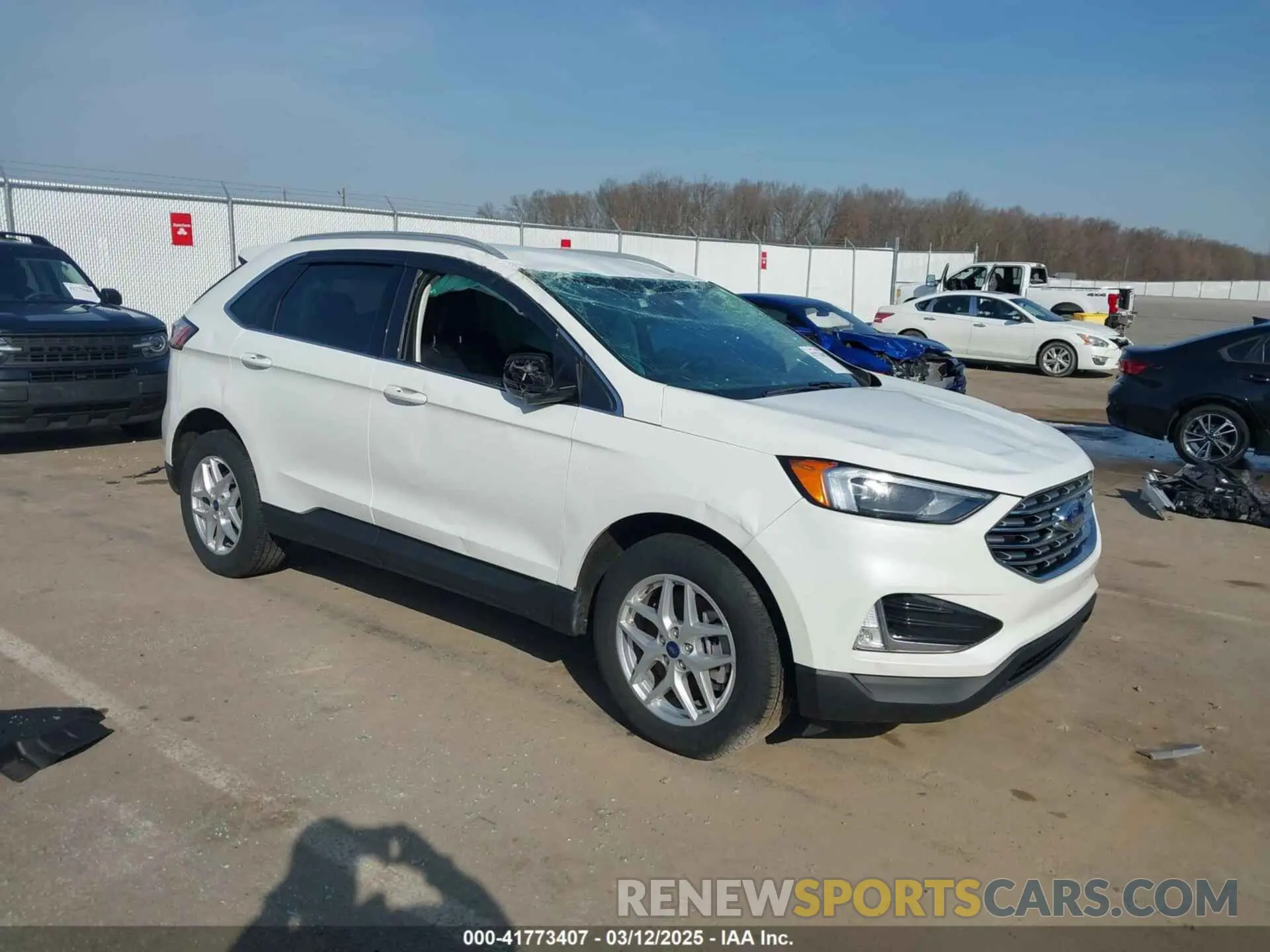 1 Photograph of a damaged car 2FMPK4J99NBA66898 FORD EDGE 2022