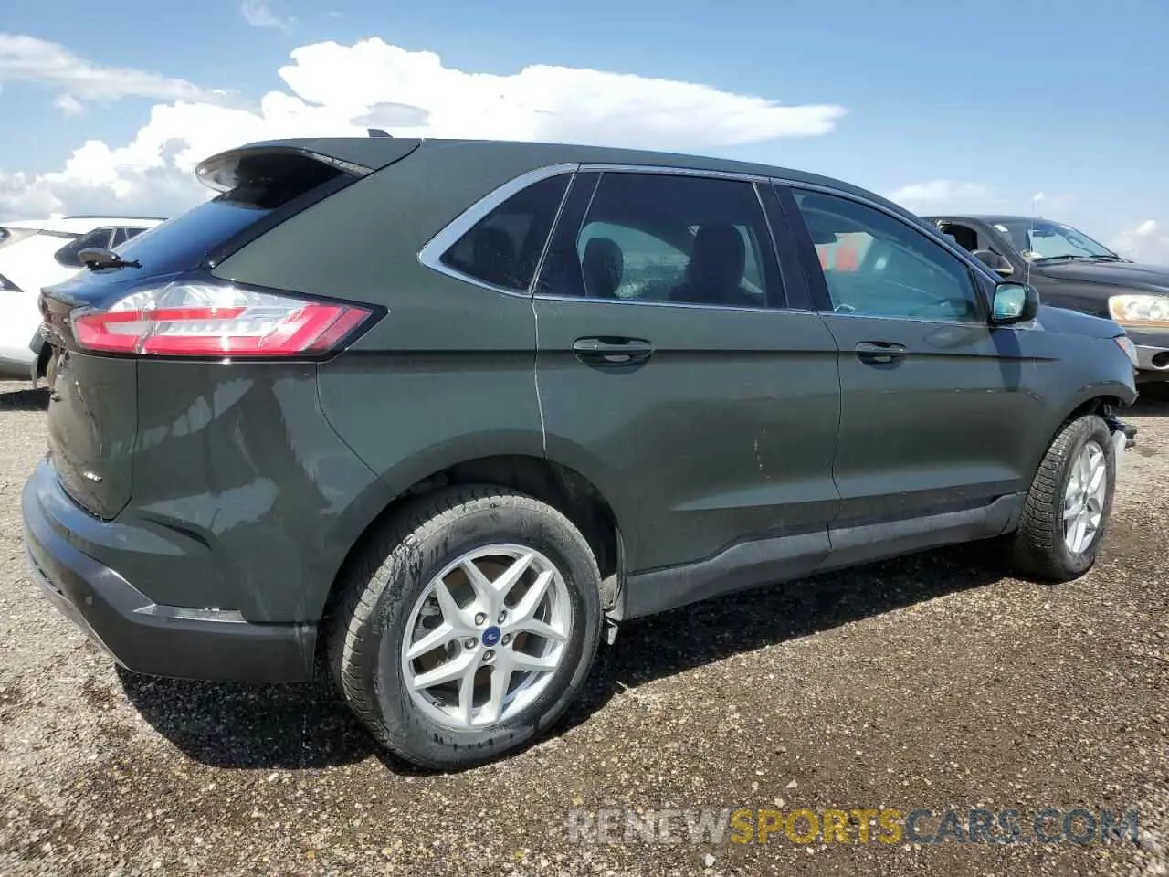 3 Photograph of a damaged car 2FMPK4J99NBA67615 FORD EDGE 2022