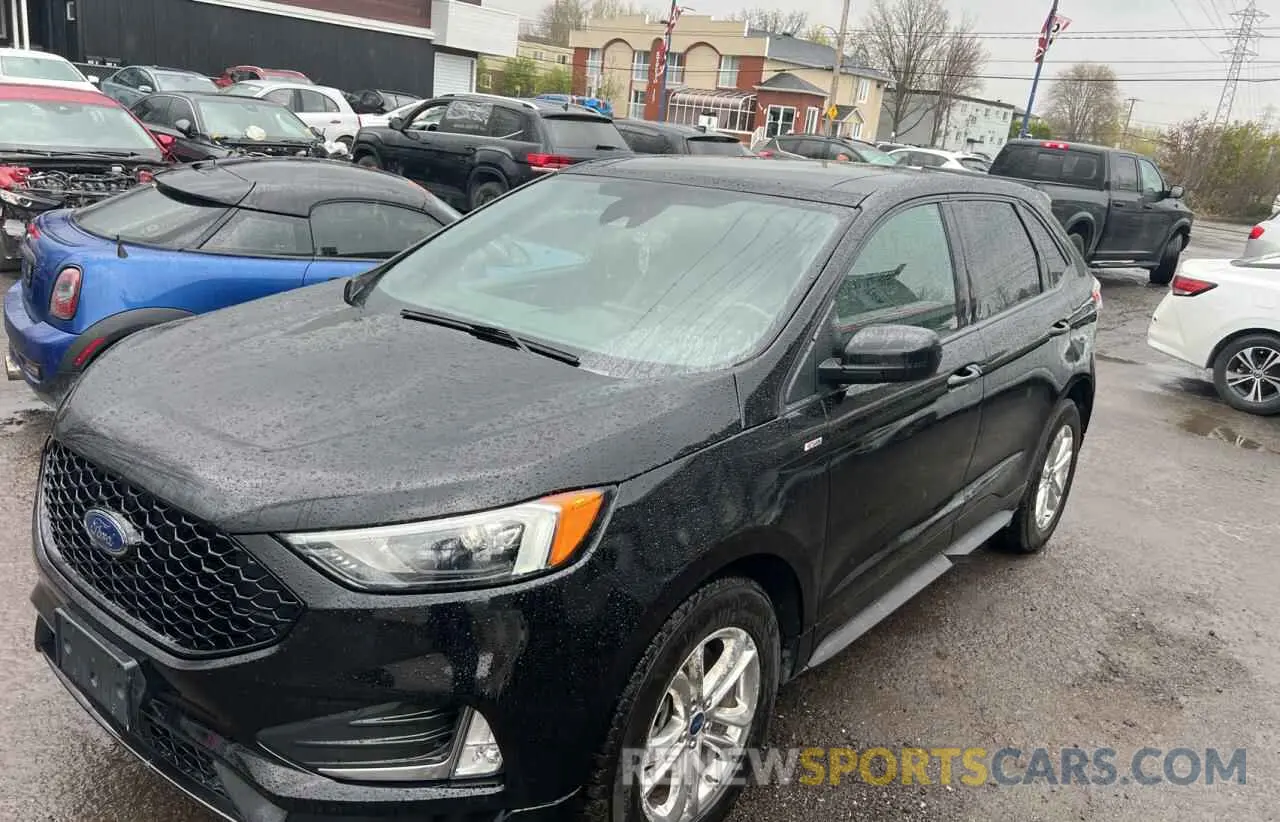 2 Photograph of a damaged car 2FMPK4J99NBA97598 FORD EDGE 2022