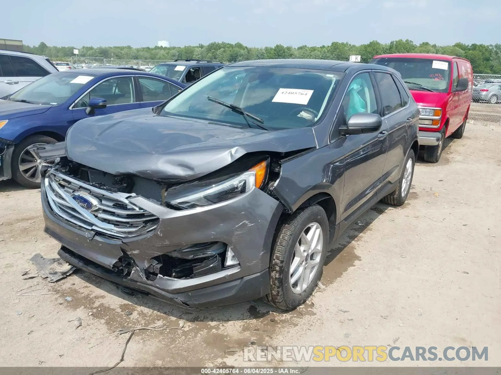 2 Photograph of a damaged car 2FMPK4J99NBB00208 FORD EDGE 2022