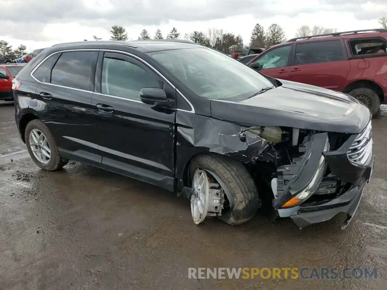 4 Photograph of a damaged car 2FMPK4J9XNBA17578 FORD EDGE 2022