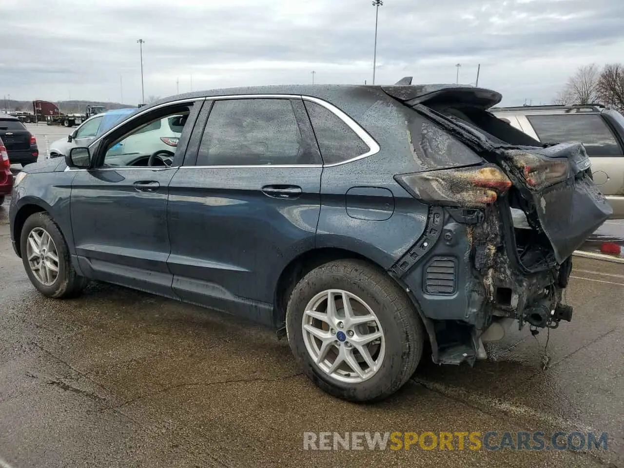 2 Photograph of a damaged car 2FMPK4J9XNBA60950 FORD EDGE 2022