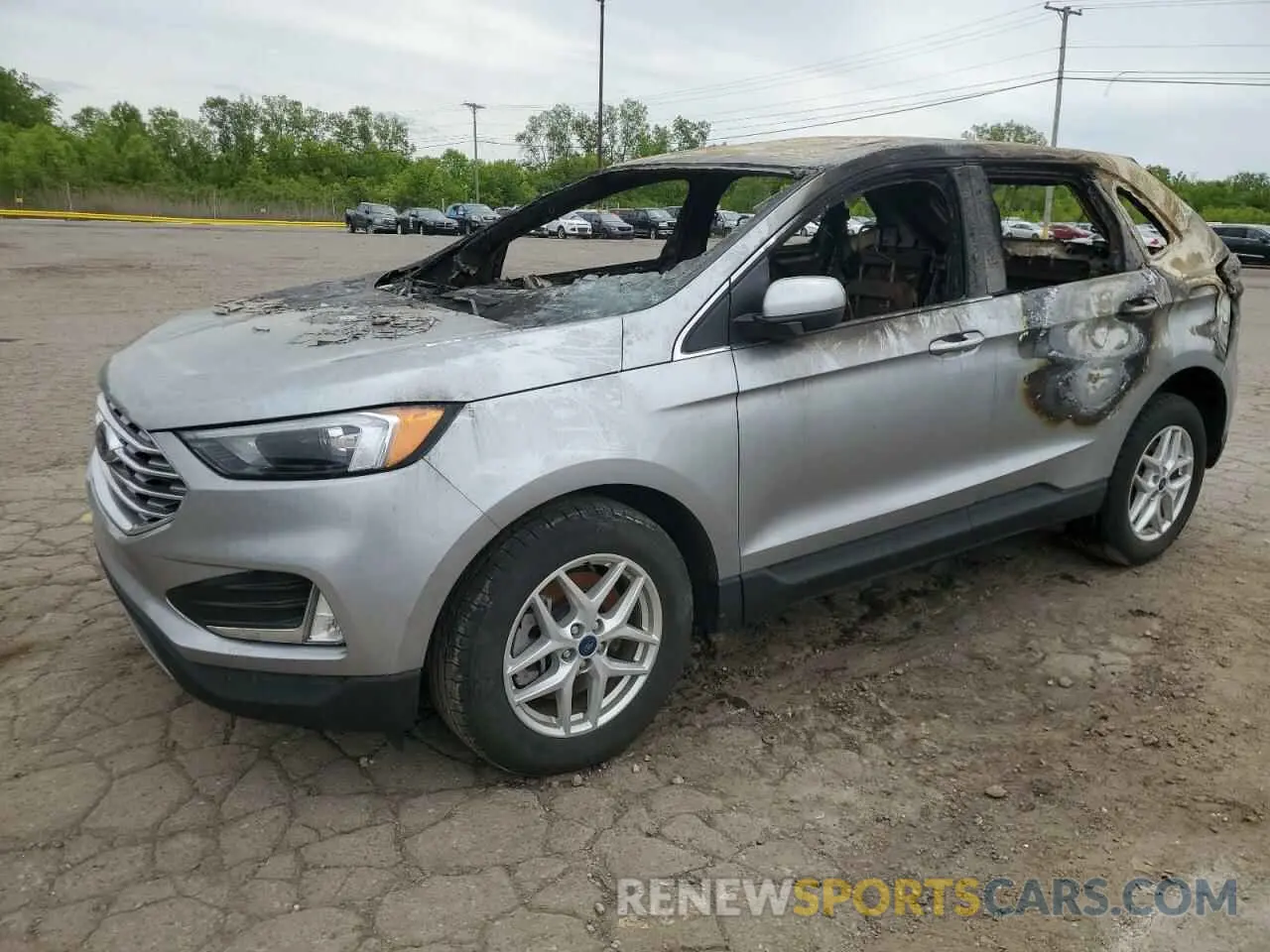 1 Photograph of a damaged car 2FMPK4J9XNBA68546 FORD EDGE 2022