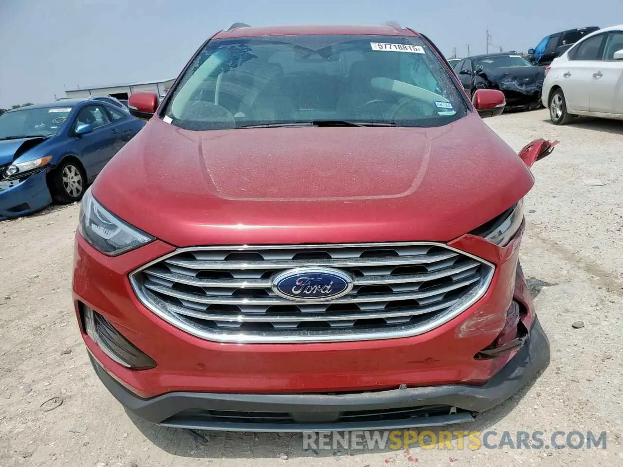 5 Photograph of a damaged car 2FMPK4K90NBA25140 FORD EDGE 2022