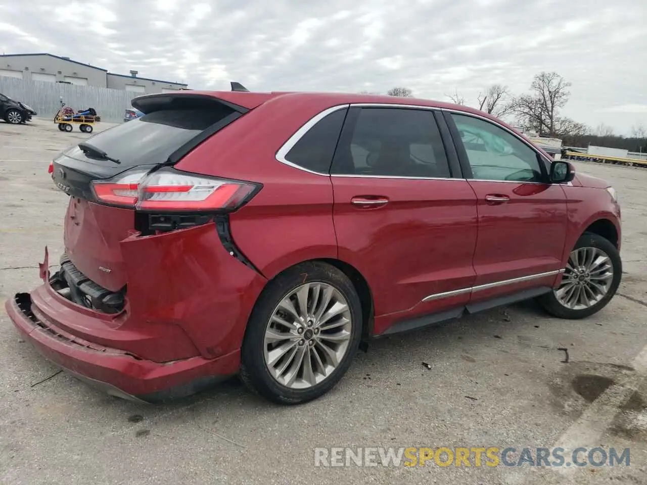3 Photograph of a damaged car 2FMPK4K90NBA25266 FORD EDGE 2022