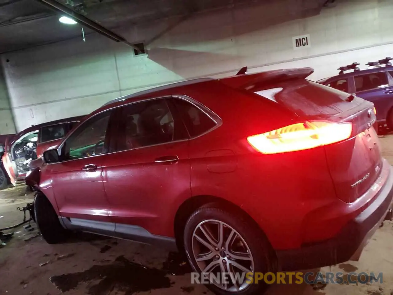 2 Photograph of a damaged car 2FMPK4K90NBA35330 FORD EDGE 2022
