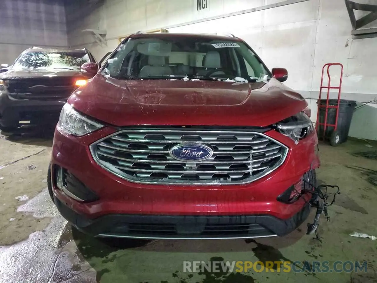 5 Photograph of a damaged car 2FMPK4K90NBA35330 FORD EDGE 2022