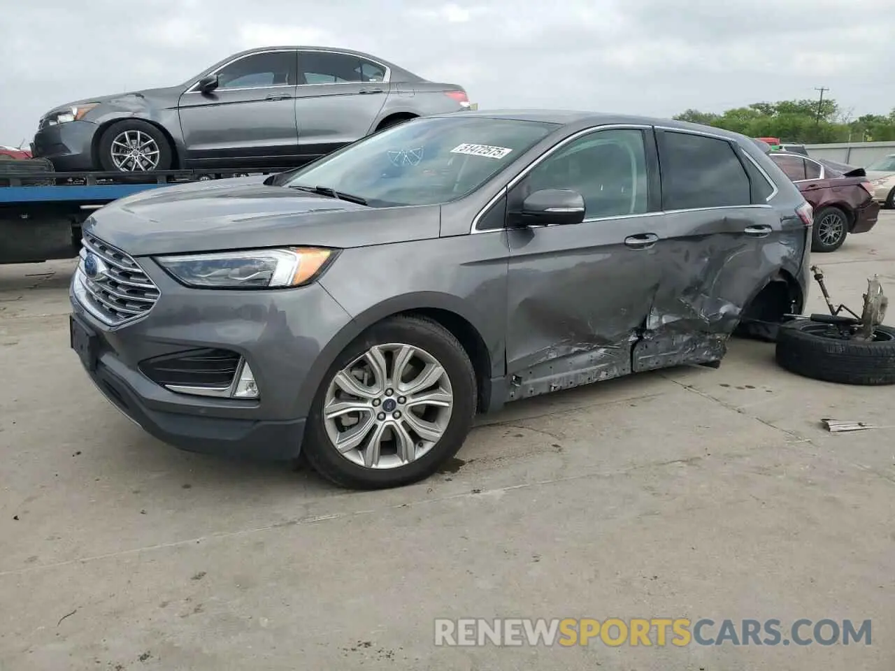 1 Photograph of a damaged car 2FMPK4K90NBA39779 FORD EDGE 2022