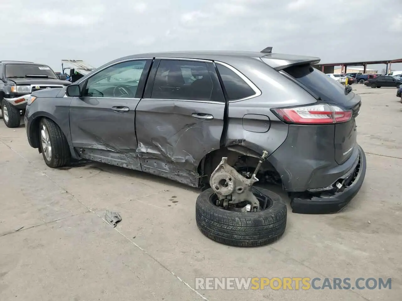 2 Photograph of a damaged car 2FMPK4K90NBA39779 FORD EDGE 2022