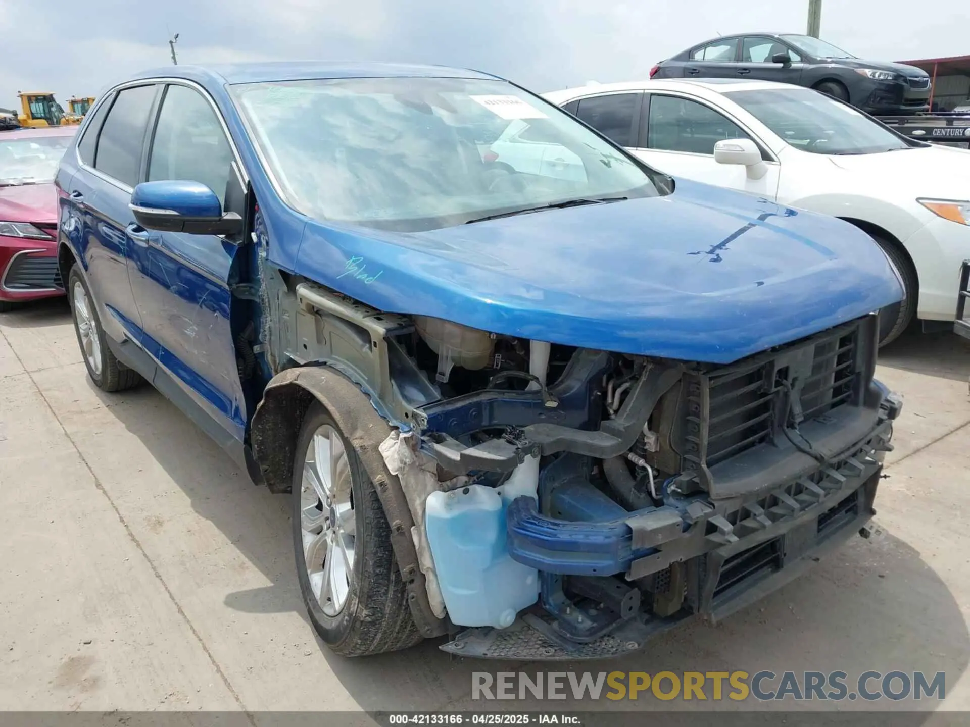 6 Photograph of a damaged car 2FMPK4K90NBA94541 FORD EDGE 2022