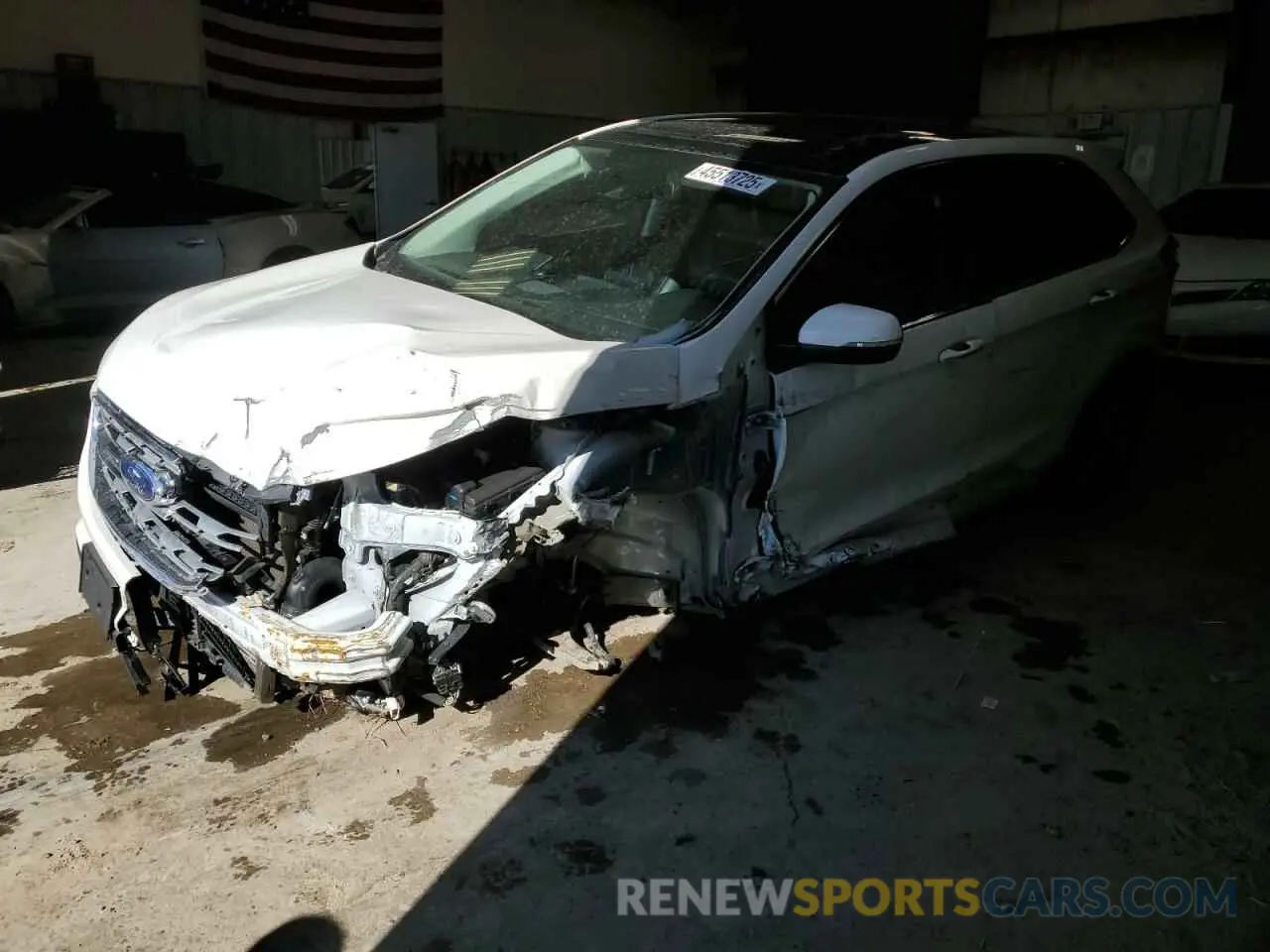 1 Photograph of a damaged car 2FMPK4K90NBA97309 FORD EDGE 2022