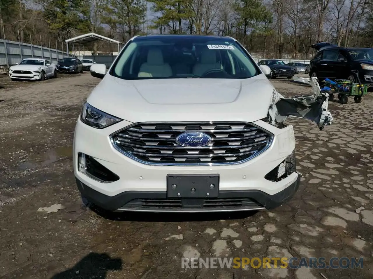 5 Photograph of a damaged car 2FMPK4K91NBA01784 FORD EDGE 2022