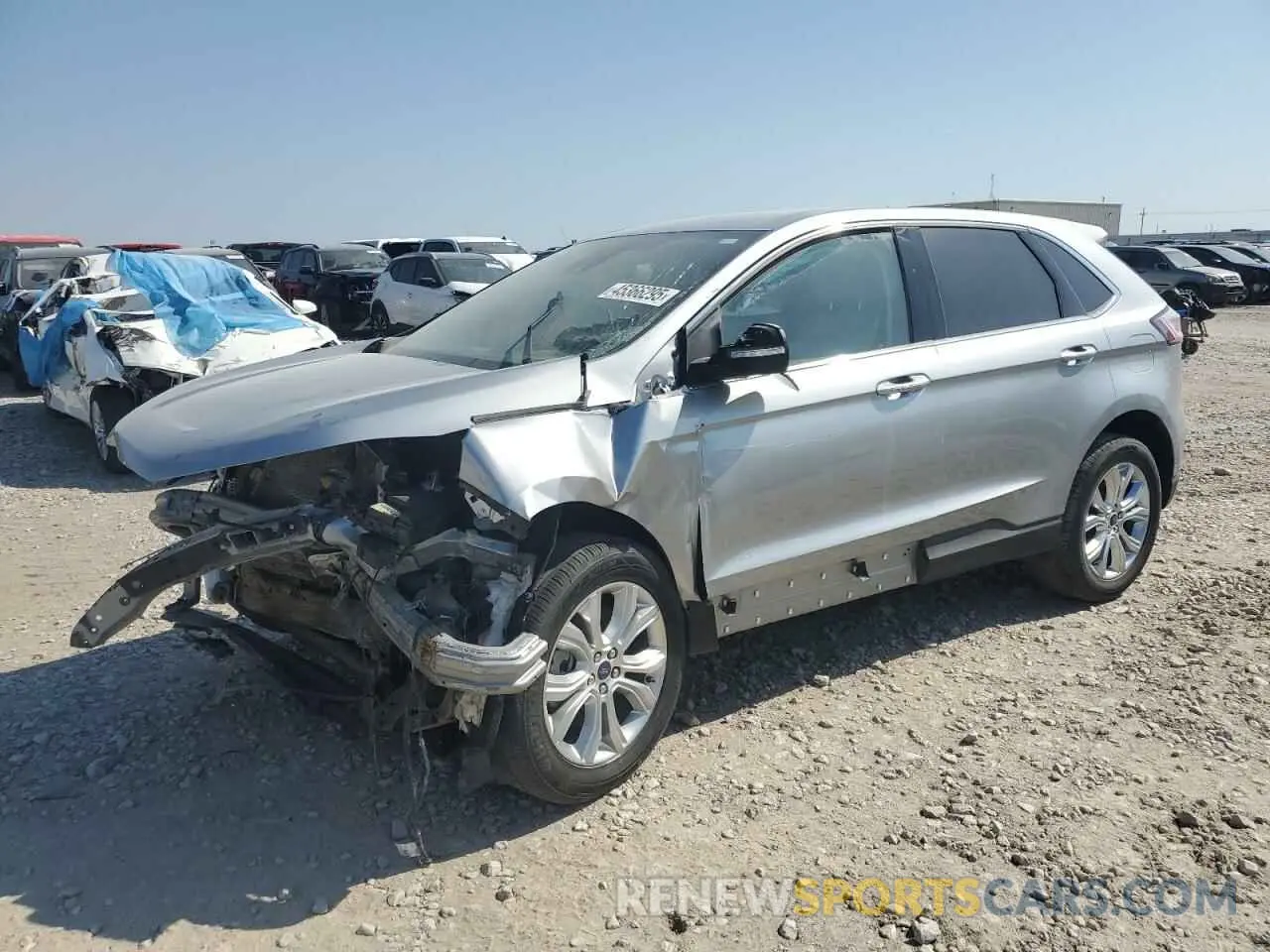 1 Photograph of a damaged car 2FMPK4K91NBA26801 FORD EDGE 2022