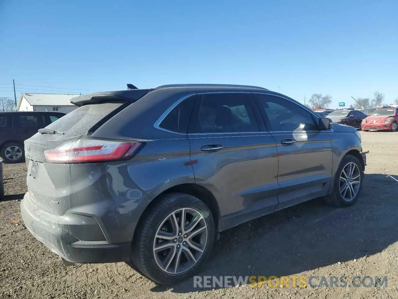 3 Photograph of a damaged car 2FMPK4K92NBA57328 FORD EDGE 2022