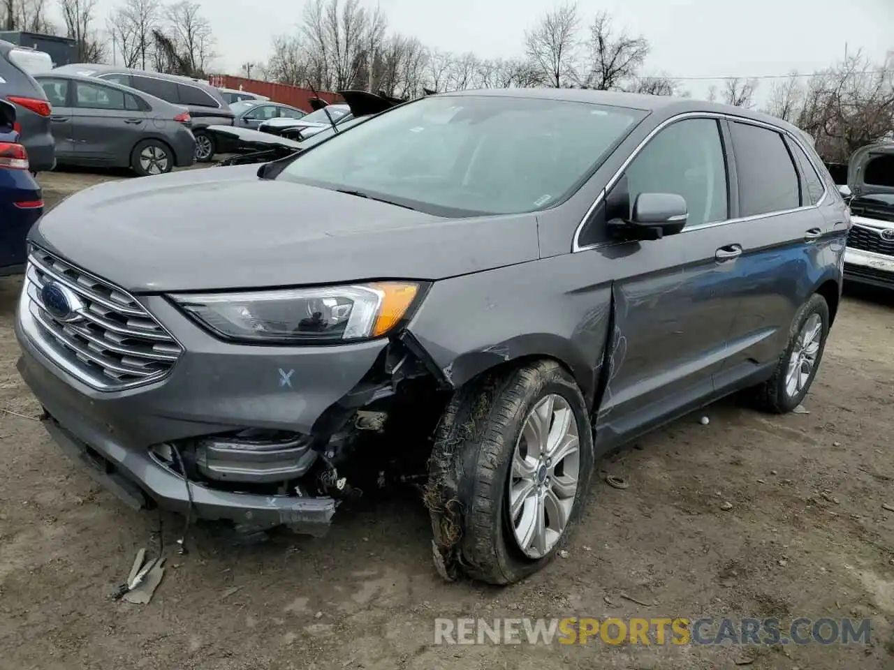 1 Photograph of a damaged car 2FMPK4K92NBB04678 FORD EDGE 2022