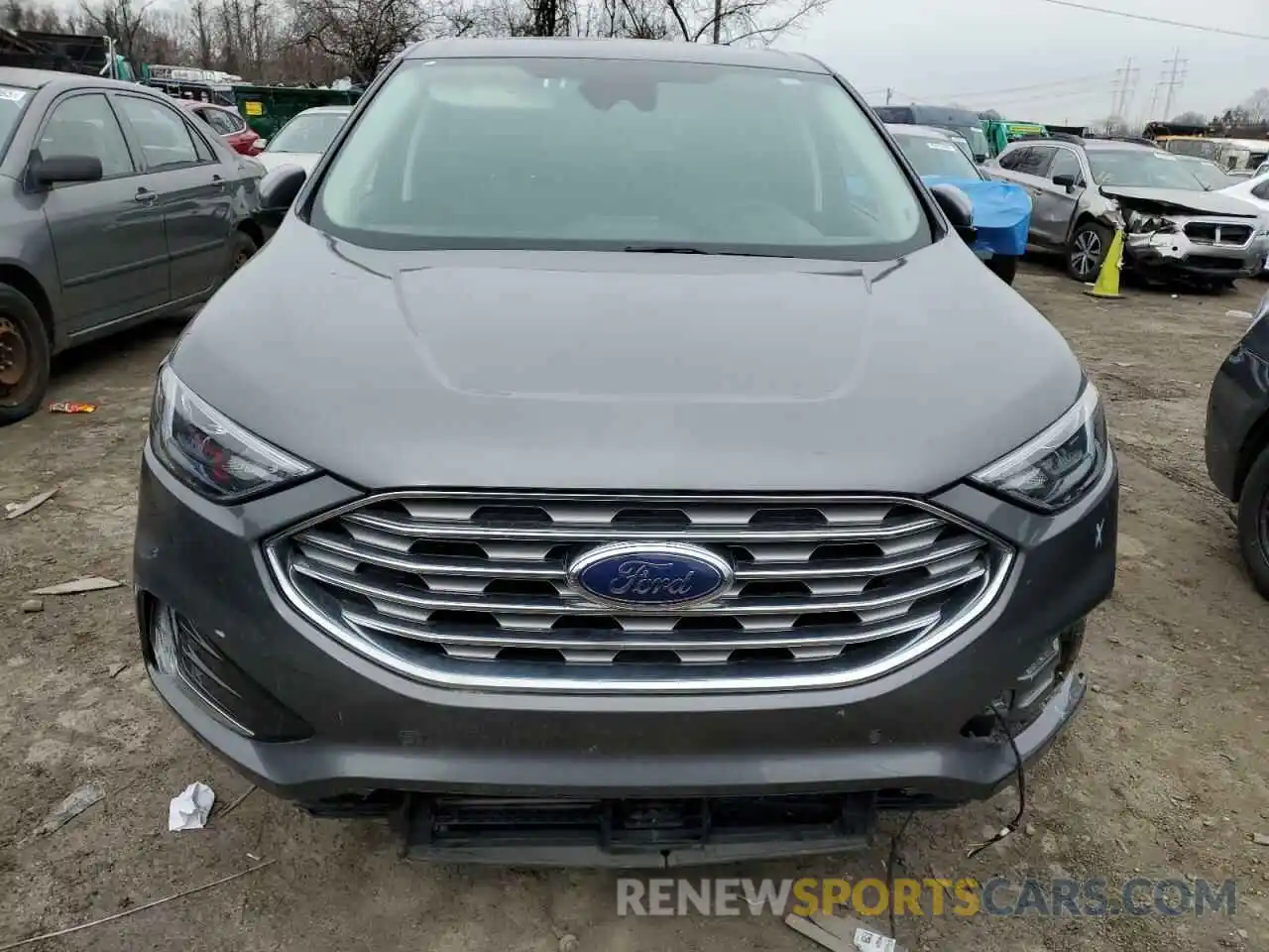 5 Photograph of a damaged car 2FMPK4K92NBB04678 FORD EDGE 2022