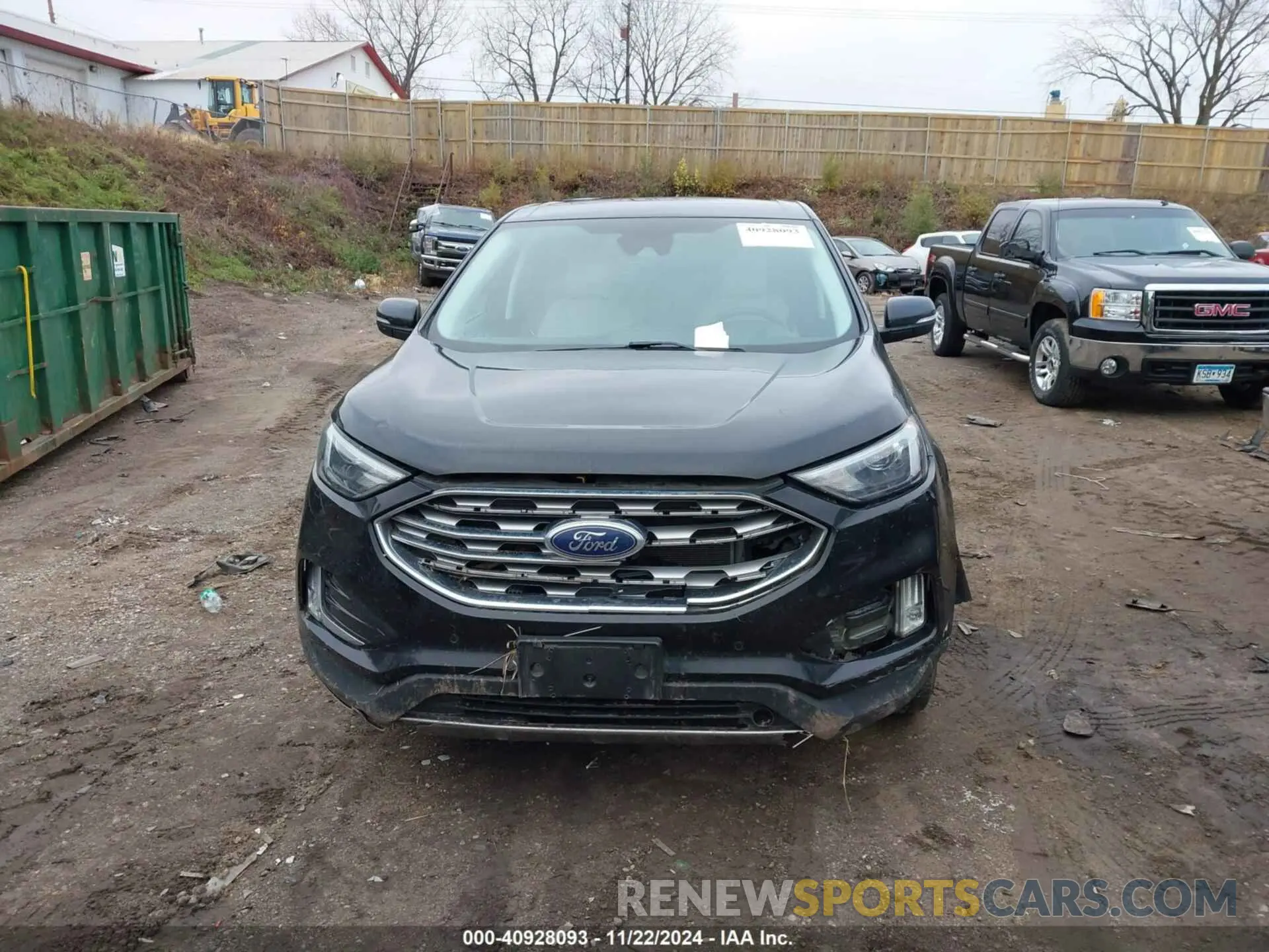 11 Photograph of a damaged car 2FMPK4K93NBA51540 FORD EDGE 2022