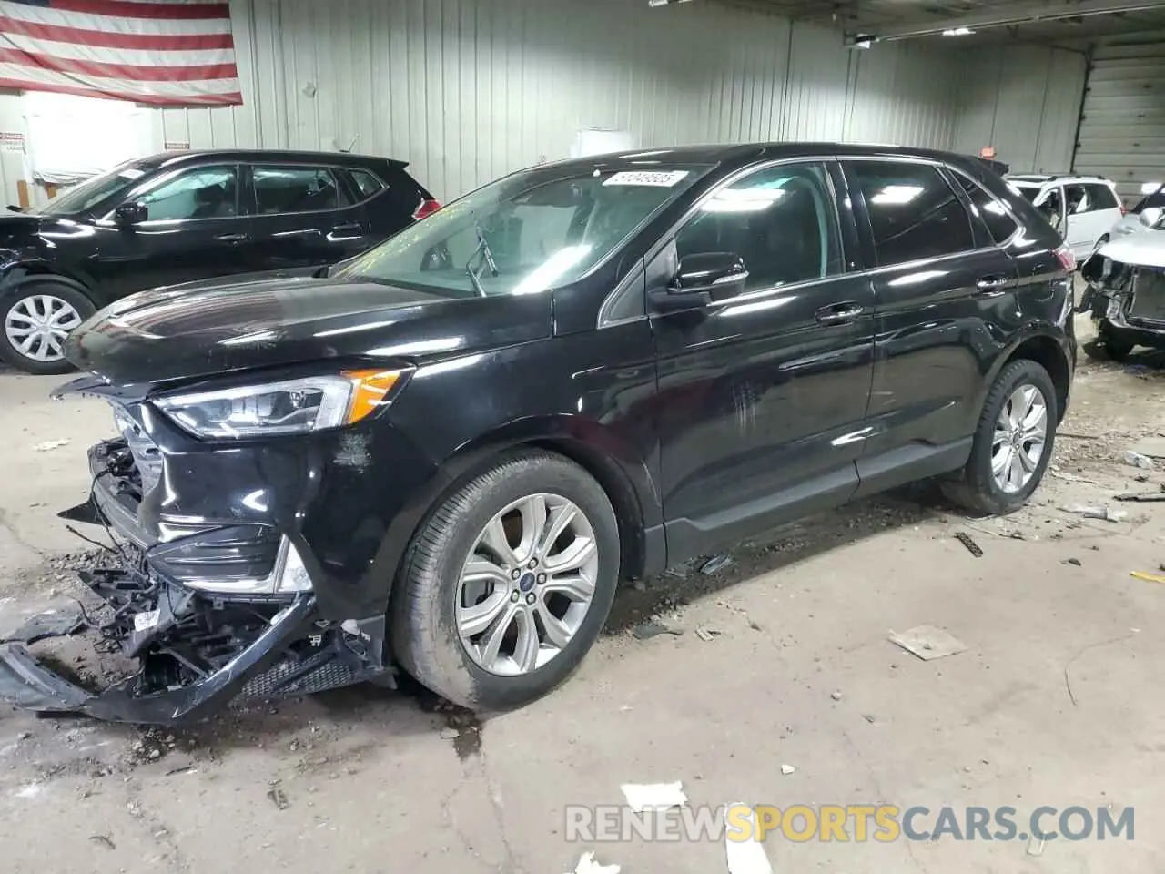1 Photograph of a damaged car 2FMPK4K94NBA62742 FORD EDGE 2022