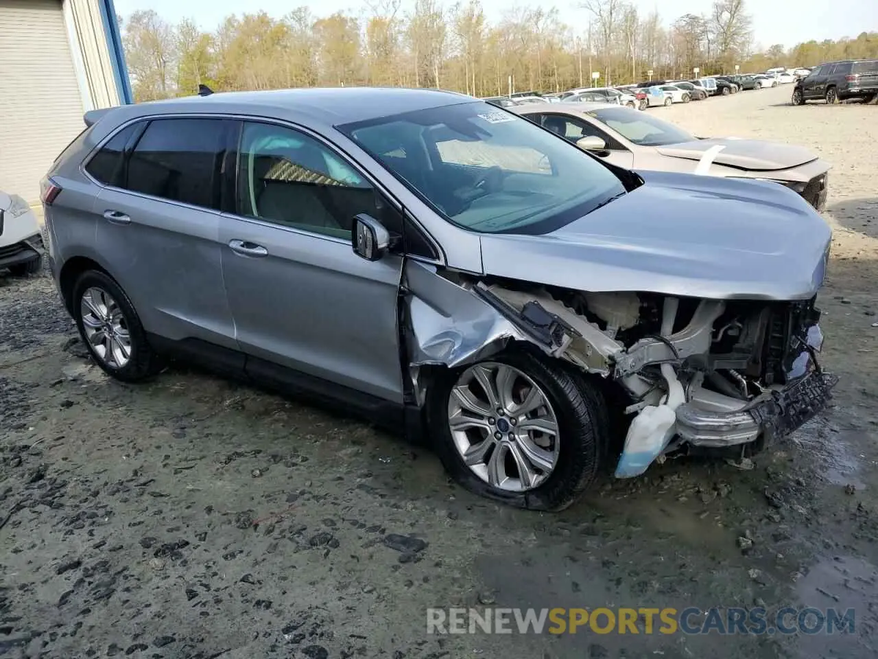 4 Photograph of a damaged car 2FMPK4K94NBB06335 FORD EDGE 2022