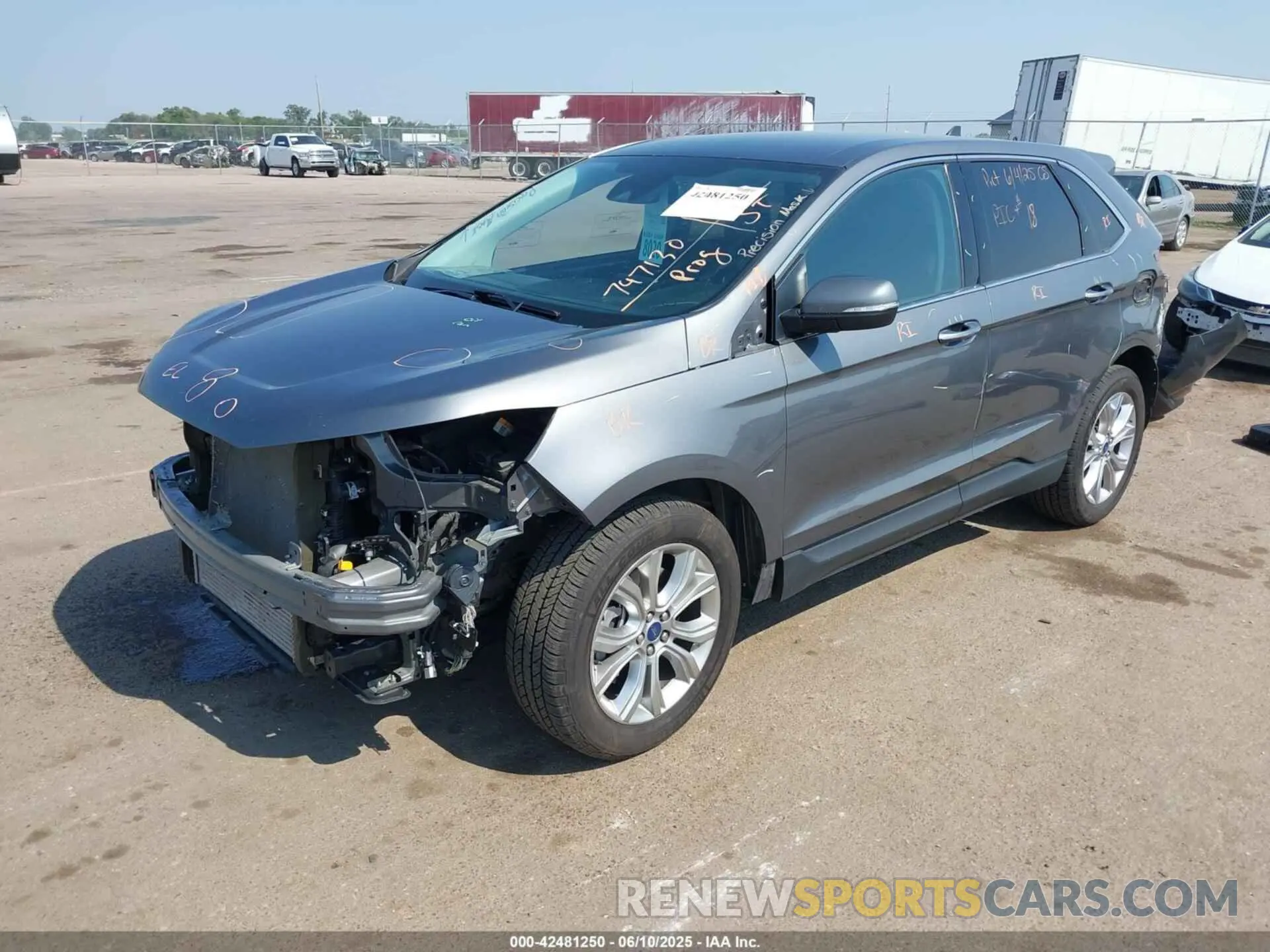 2 Photograph of a damaged car 2FMPK4K94NBB07131 FORD EDGE 2022
