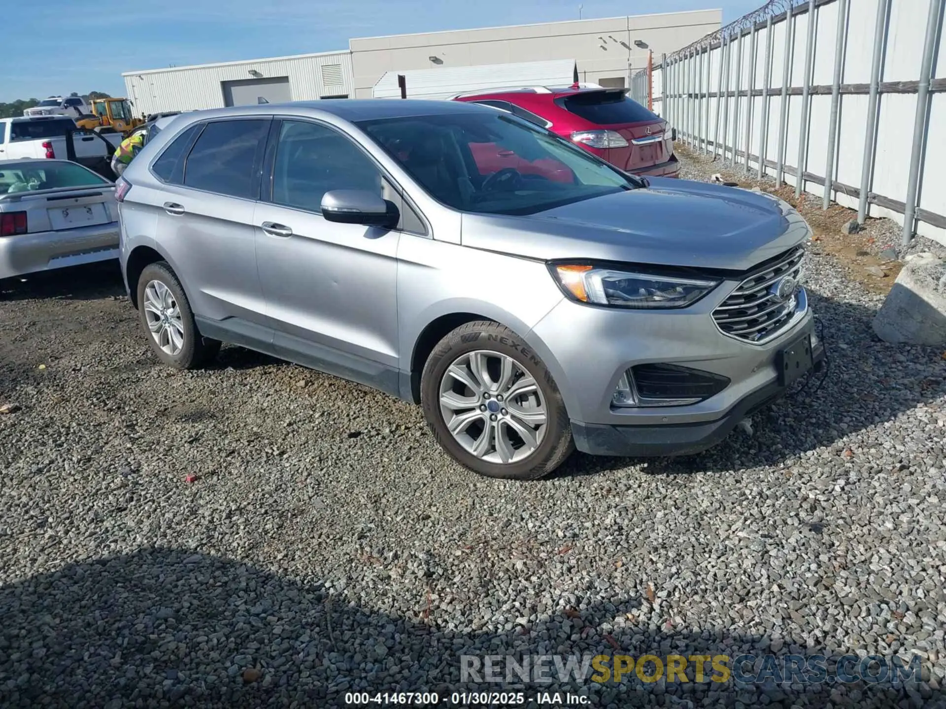 1 Photograph of a damaged car 2FMPK4K95NBA38997 FORD EDGE 2022