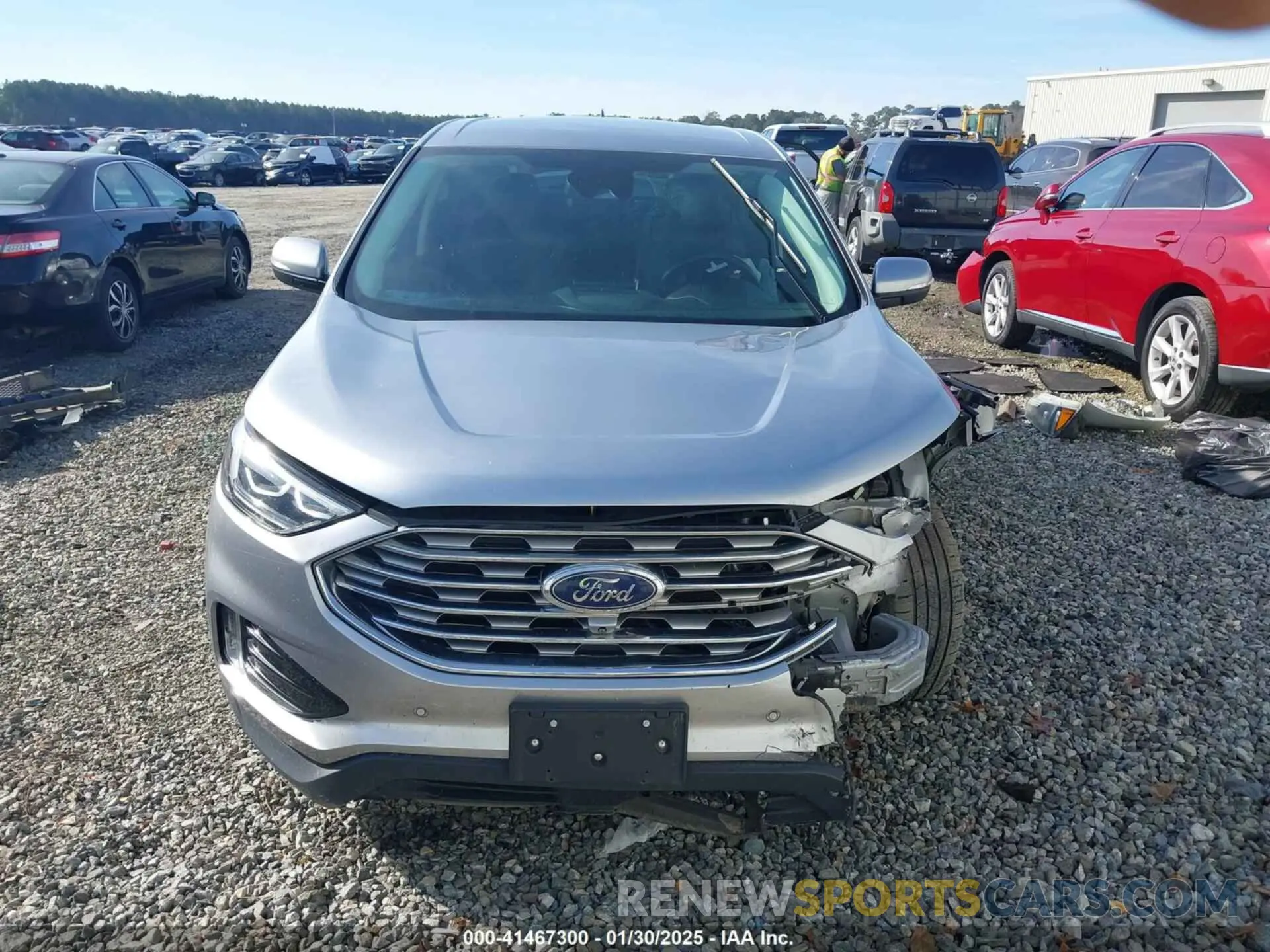 12 Photograph of a damaged car 2FMPK4K95NBA38997 FORD EDGE 2022