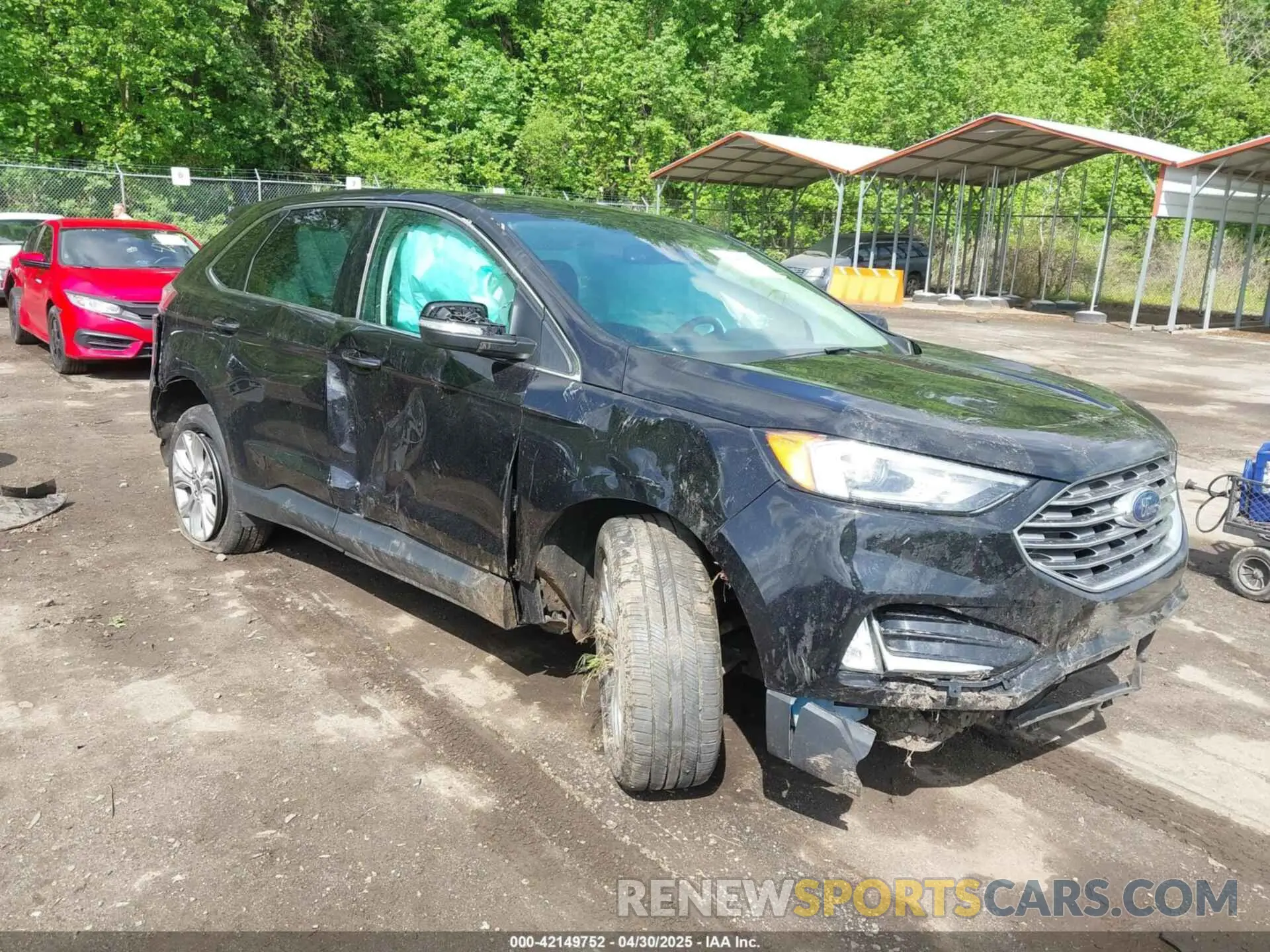 1 Photograph of a damaged car 2FMPK4K95NBA45450 FORD EDGE 2022