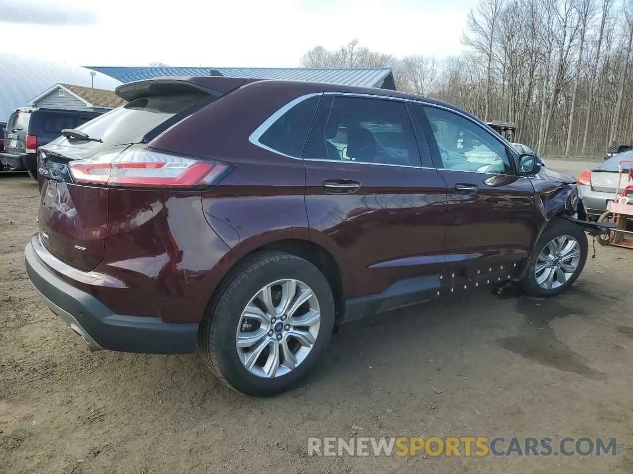 3 Photograph of a damaged car 2FMPK4K95NBB06604 FORD EDGE 2022