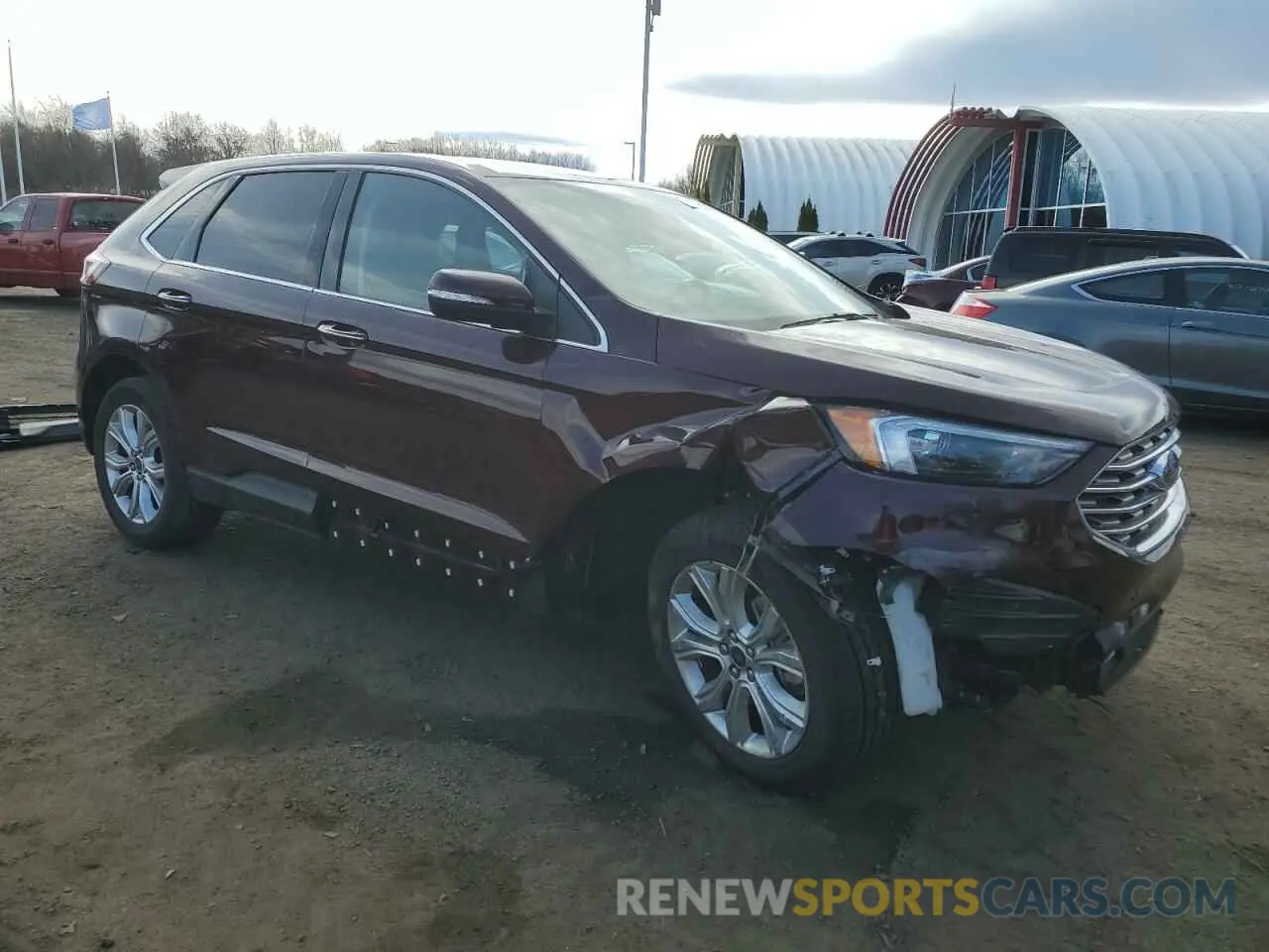 4 Photograph of a damaged car 2FMPK4K95NBB06604 FORD EDGE 2022