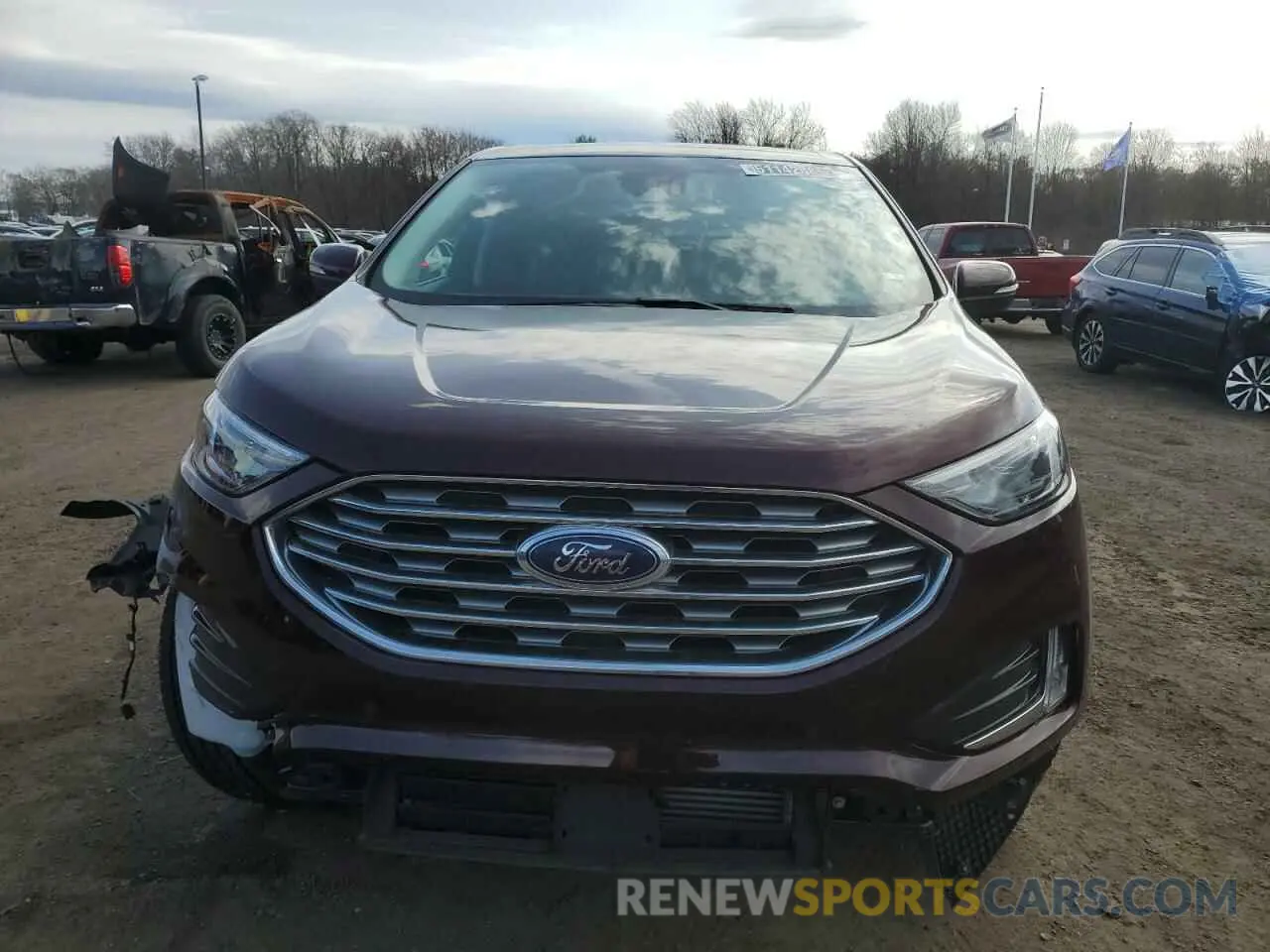 5 Photograph of a damaged car 2FMPK4K95NBB06604 FORD EDGE 2022