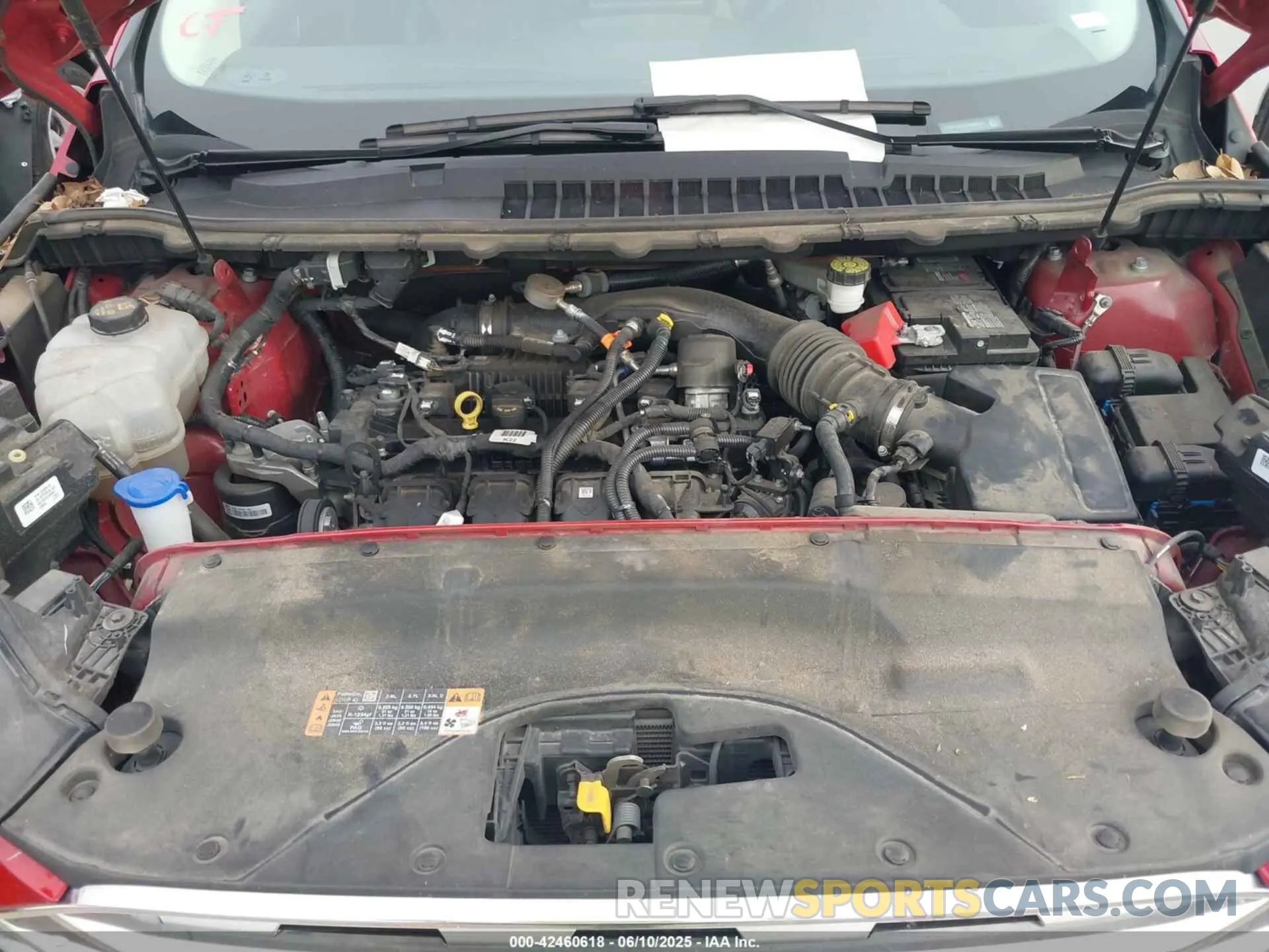 10 Photograph of a damaged car 2FMPK4K95NBB06781 FORD EDGE 2022
