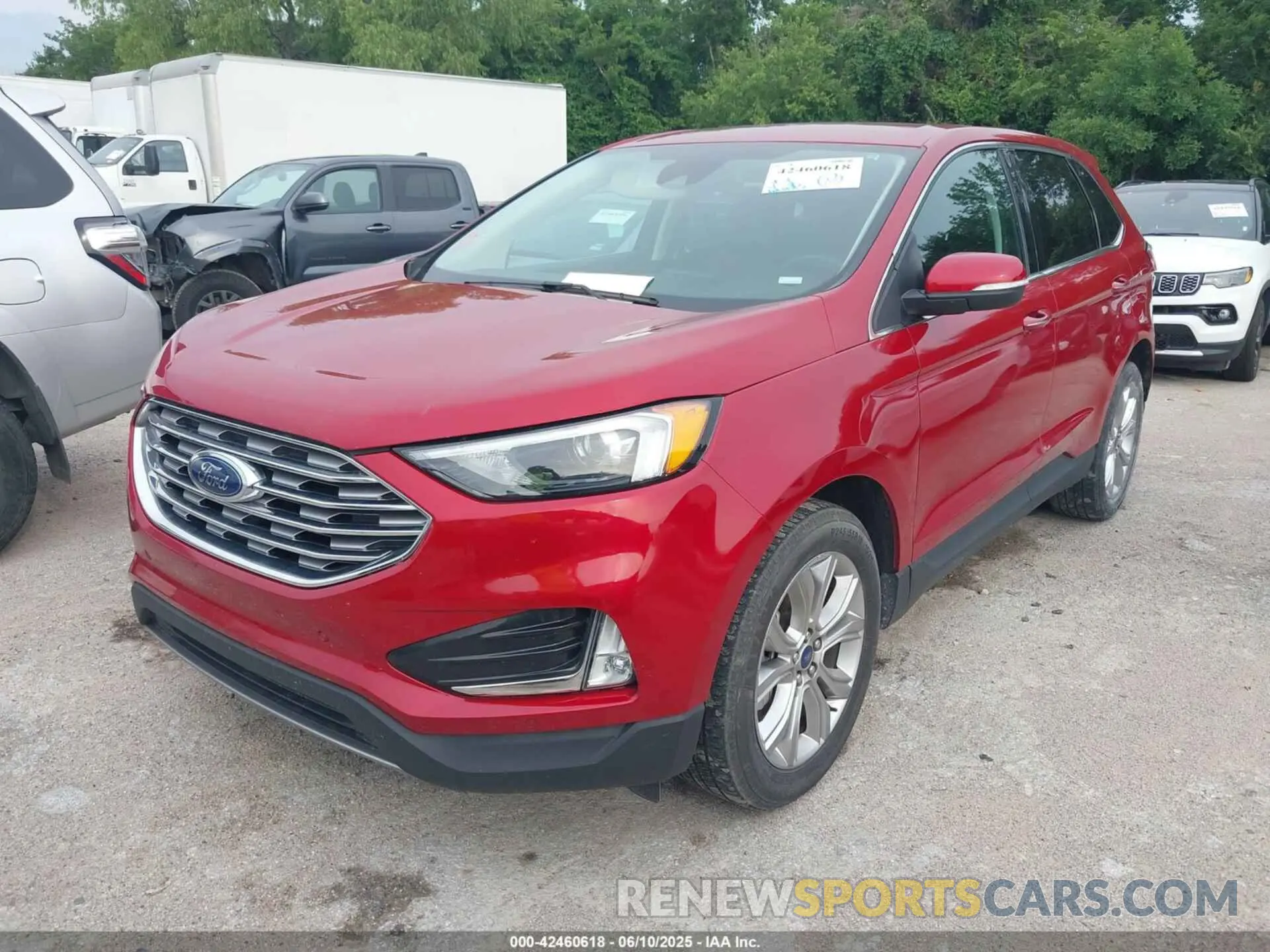 2 Photograph of a damaged car 2FMPK4K95NBB06781 FORD EDGE 2022