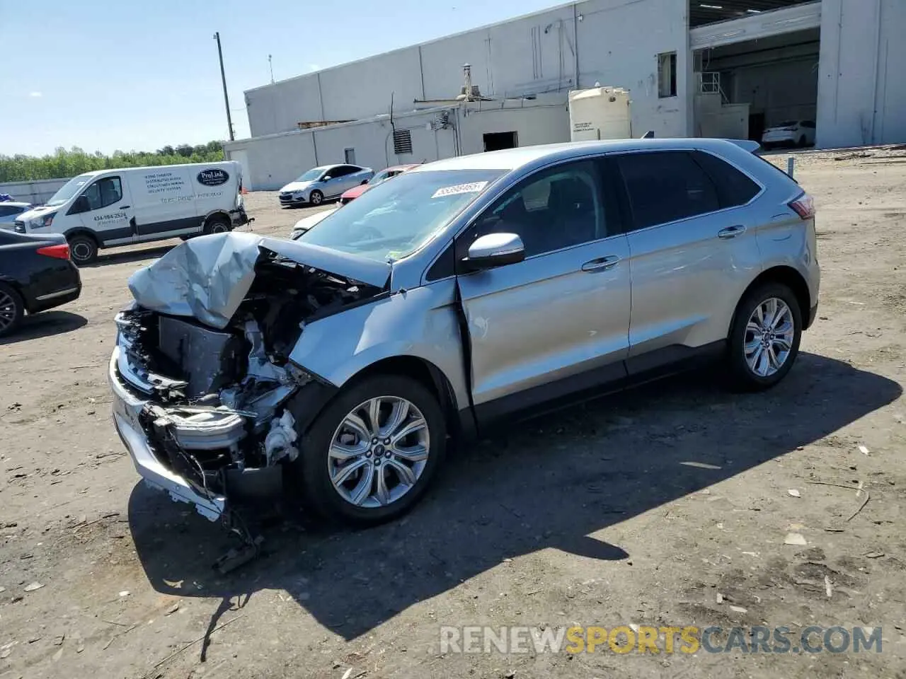 1 Photograph of a damaged car 2FMPK4K96NBB05932 FORD EDGE 2022