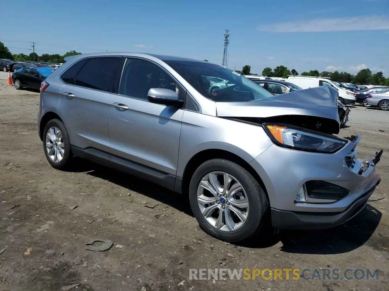 4 Photograph of a damaged car 2FMPK4K96NBB05932 FORD EDGE 2022