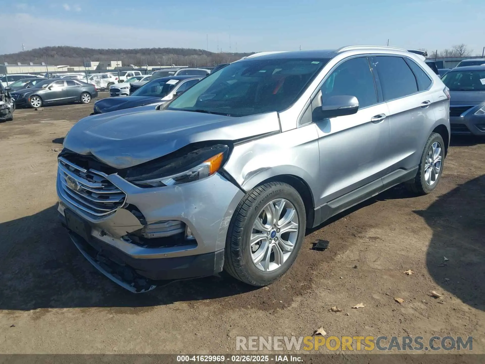 2 Photograph of a damaged car 2FMPK4K97NBA13096 FORD EDGE 2022