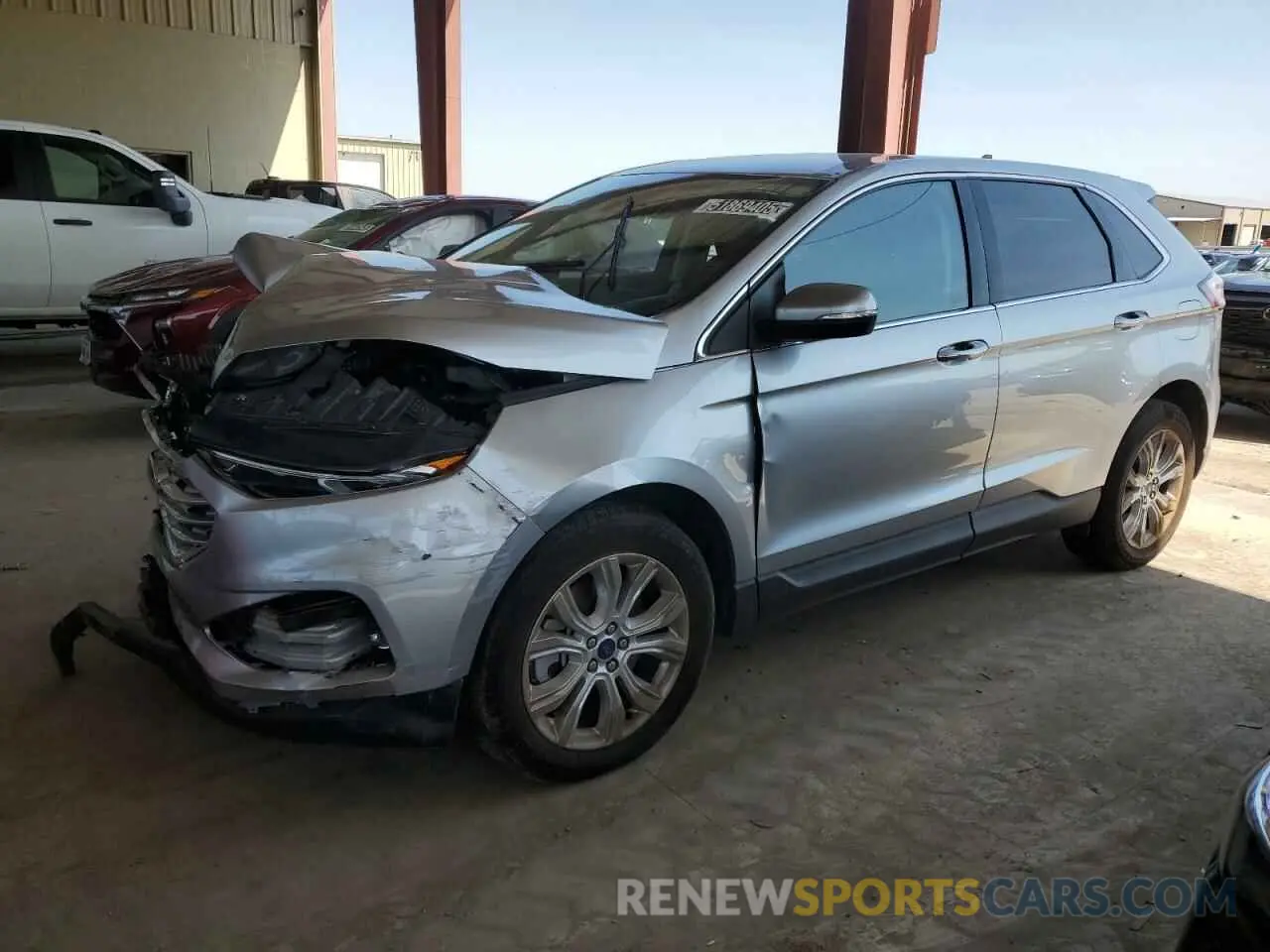 1 Photograph of a damaged car 2FMPK4K97NBA39777 FORD EDGE 2022