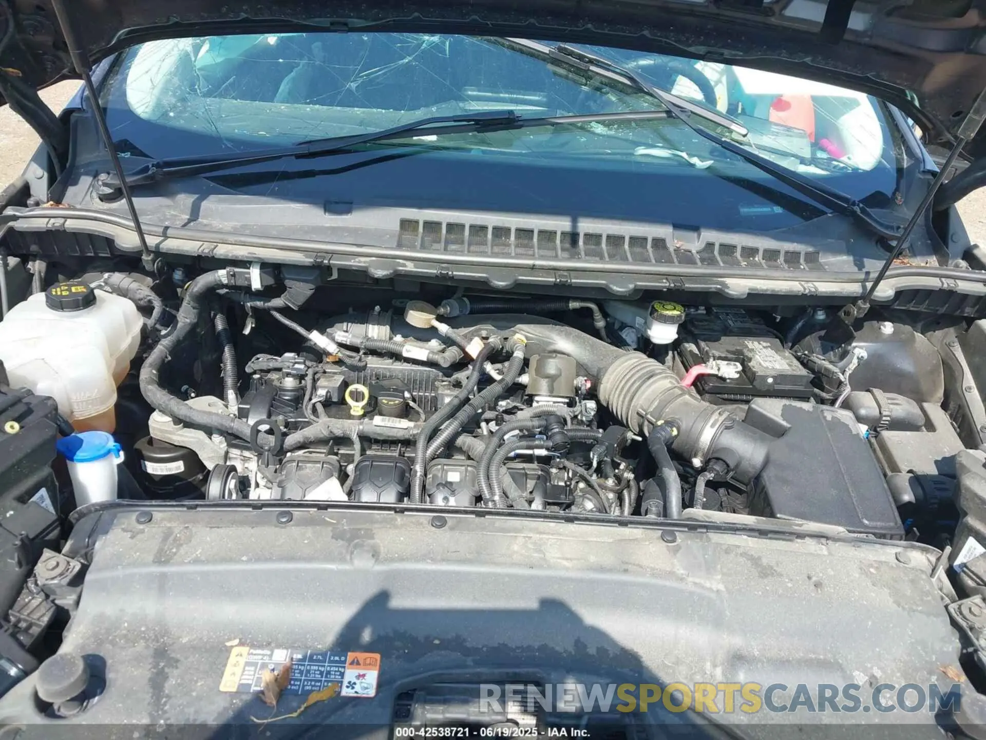 10 Photograph of a damaged car 2FMPK4K98NBA39528 FORD EDGE 2022