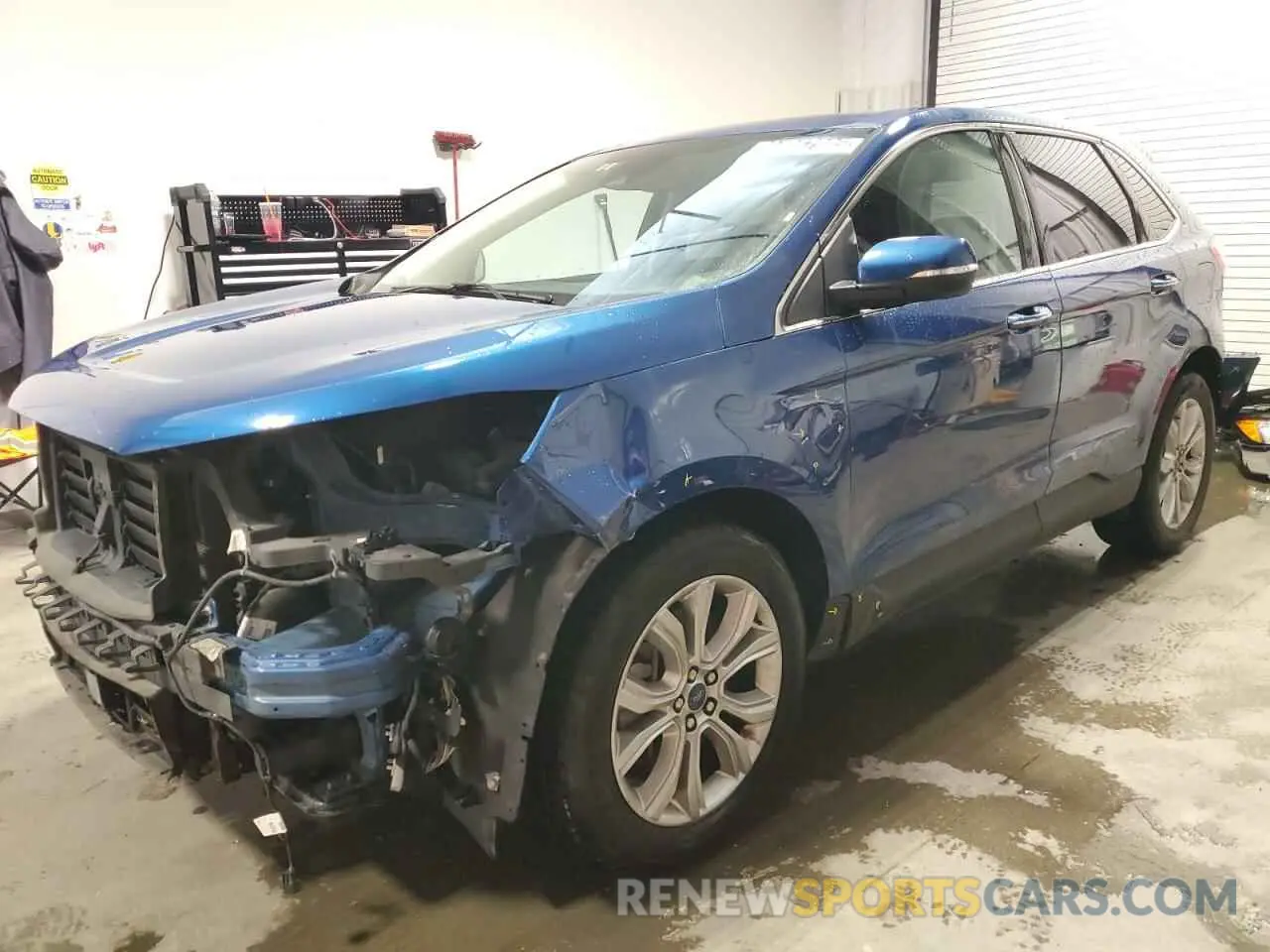 1 Photograph of a damaged car 2FMPK4K98NBB04121 FORD EDGE 2022