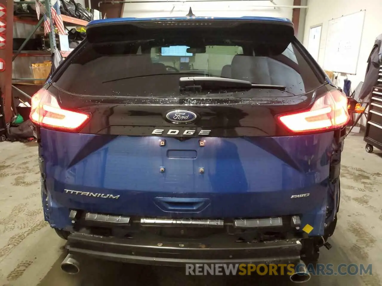 6 Photograph of a damaged car 2FMPK4K98NBB04121 FORD EDGE 2022