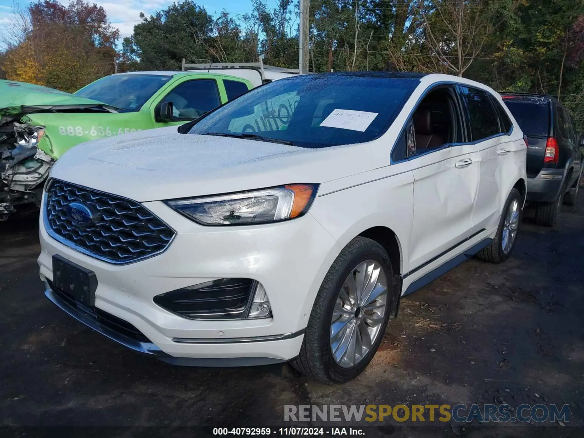 2 Photograph of a damaged car 2FMPK4K98NBB09352 FORD EDGE 2022