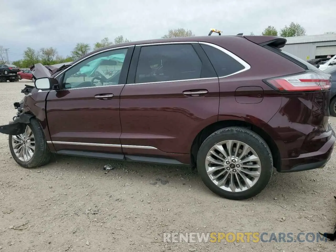 2 Photograph of a damaged car 2FMPK4K99NBA62025 FORD EDGE 2022