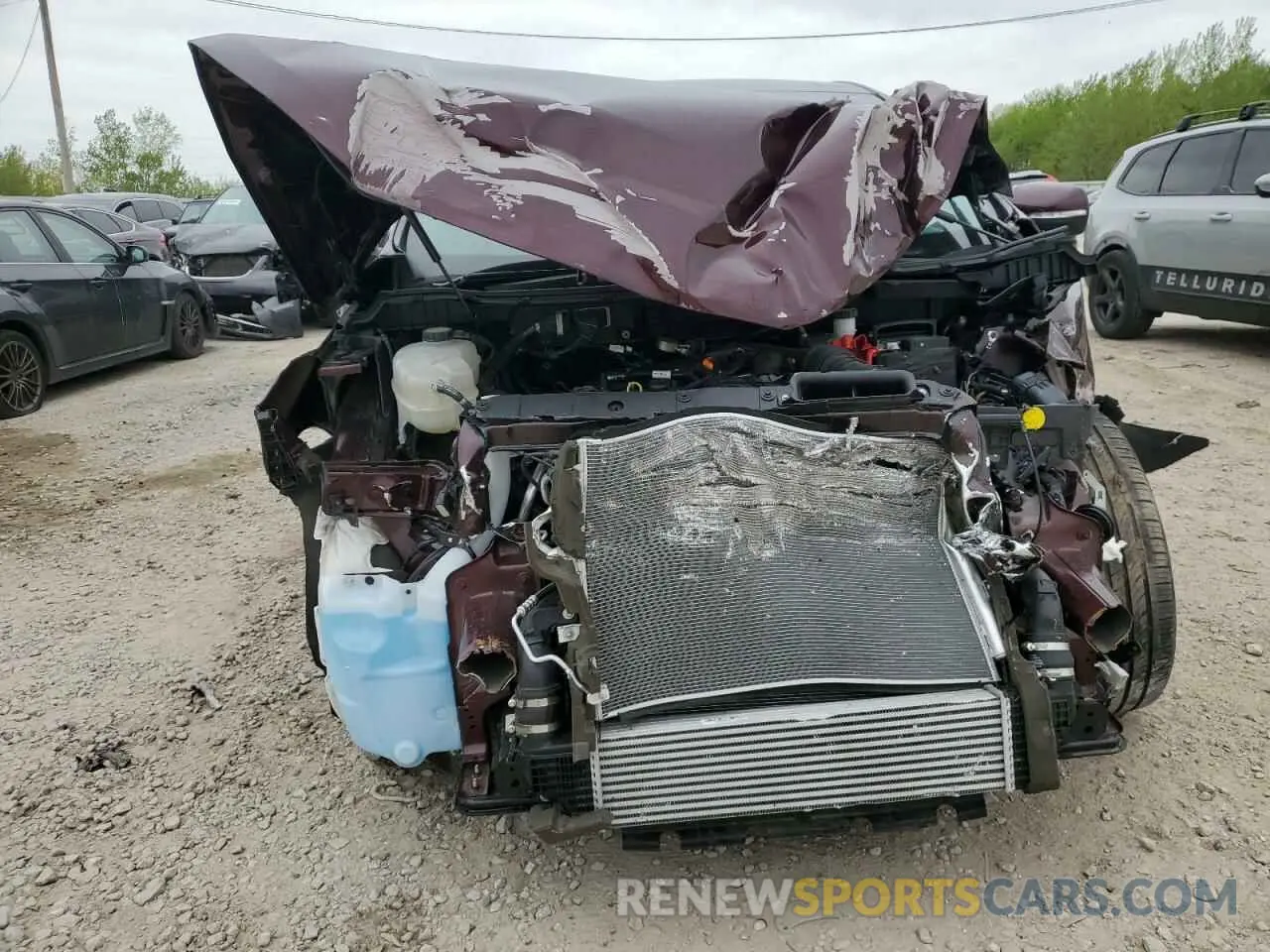 5 Photograph of a damaged car 2FMPK4K99NBA62025 FORD EDGE 2022