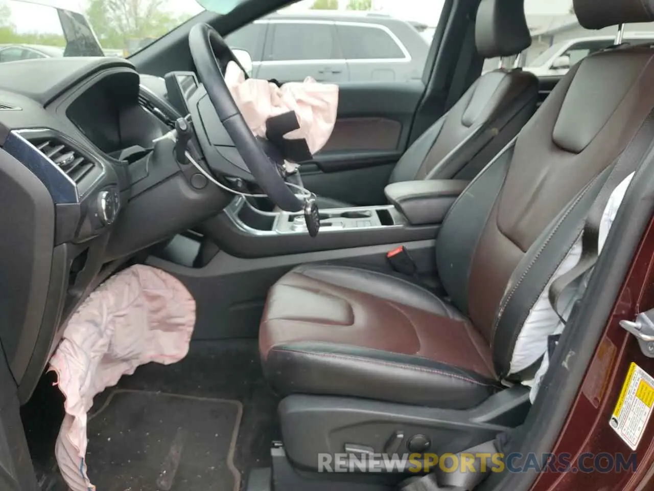 7 Photograph of a damaged car 2FMPK4K99NBA62025 FORD EDGE 2022