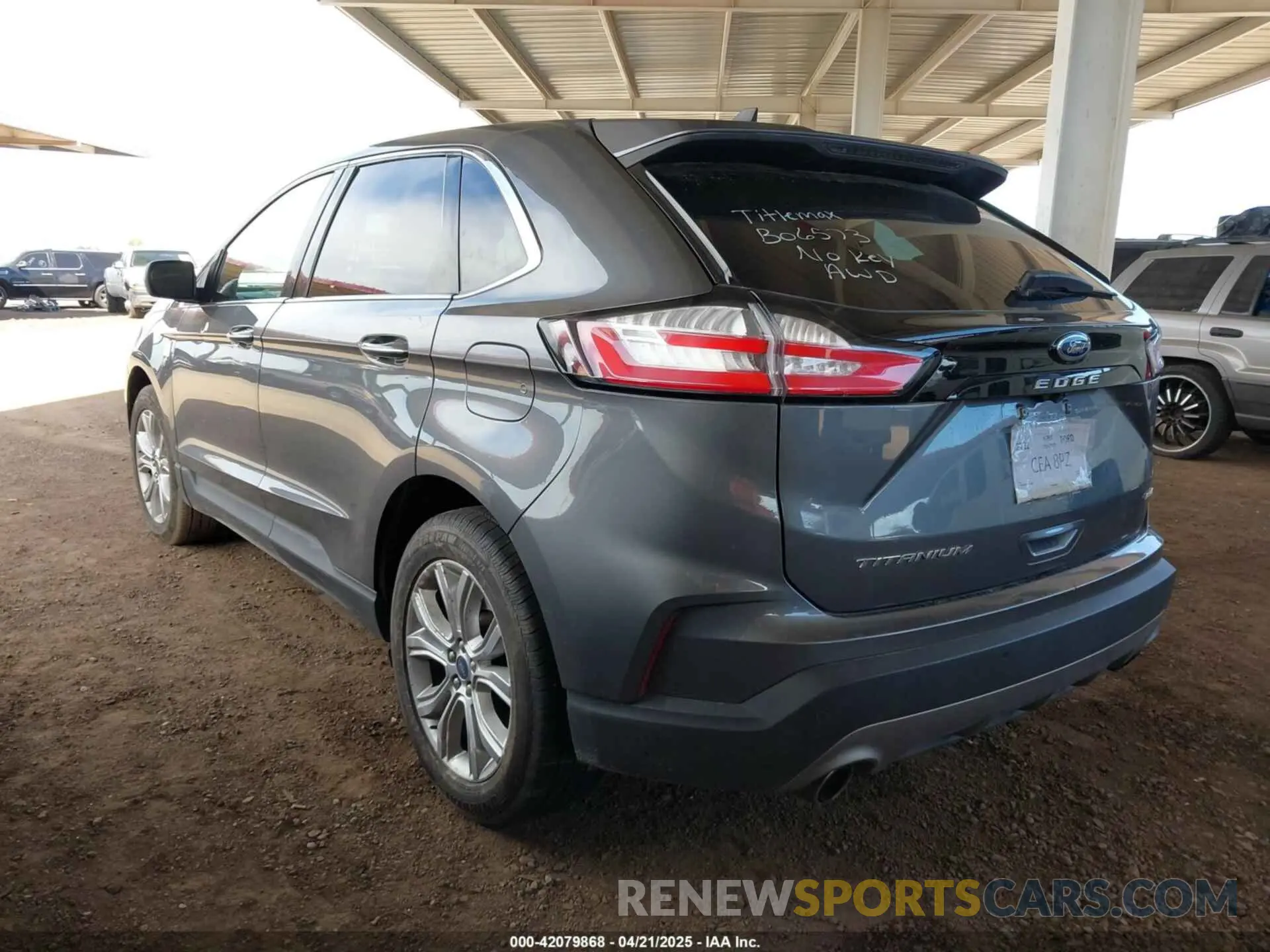 3 Photograph of a damaged car 2FMPK4K99NBB06573 FORD EDGE 2022