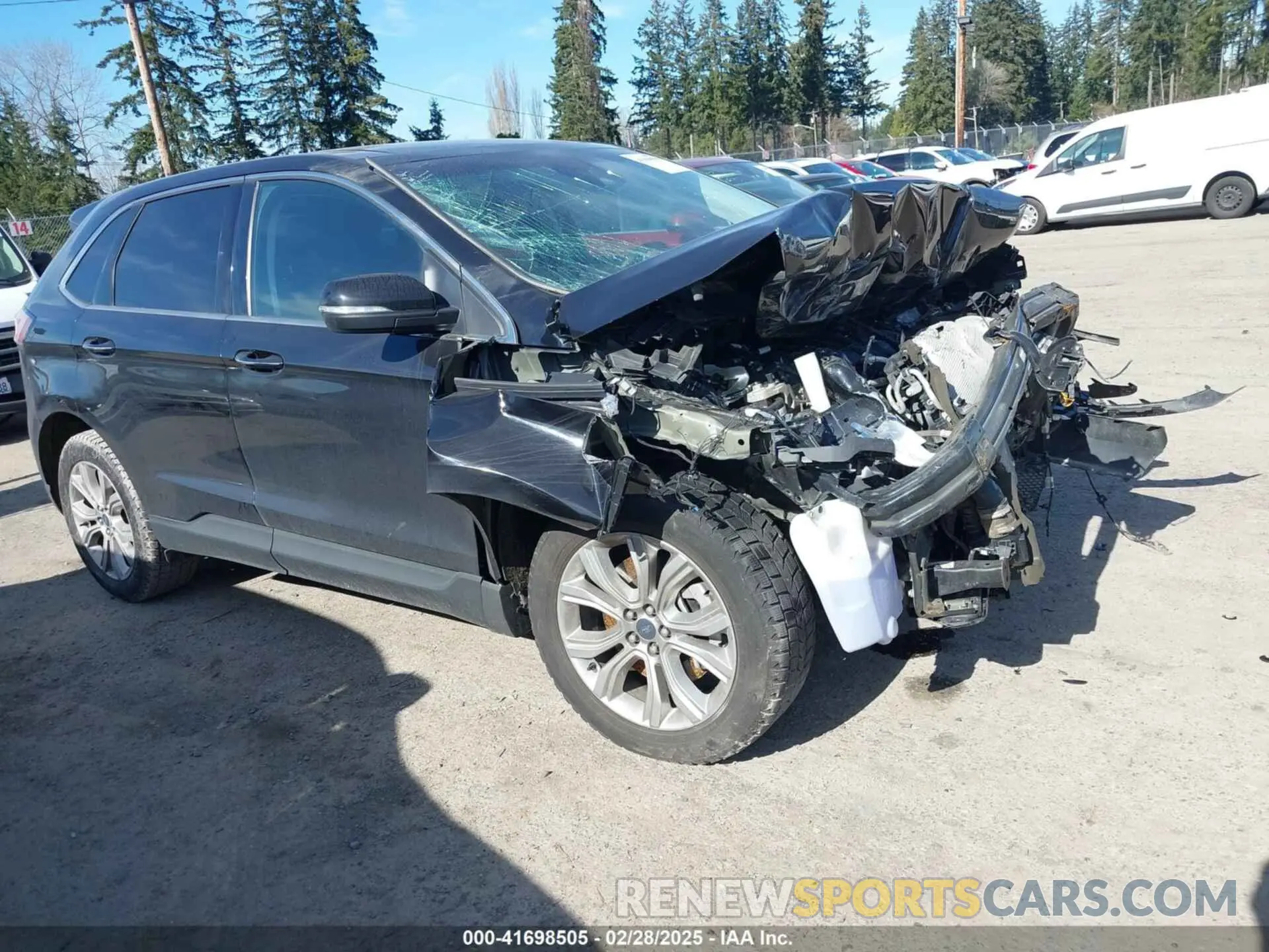 1 Photograph of a damaged car 2FMPK4K9XNBA47811 FORD EDGE 2022