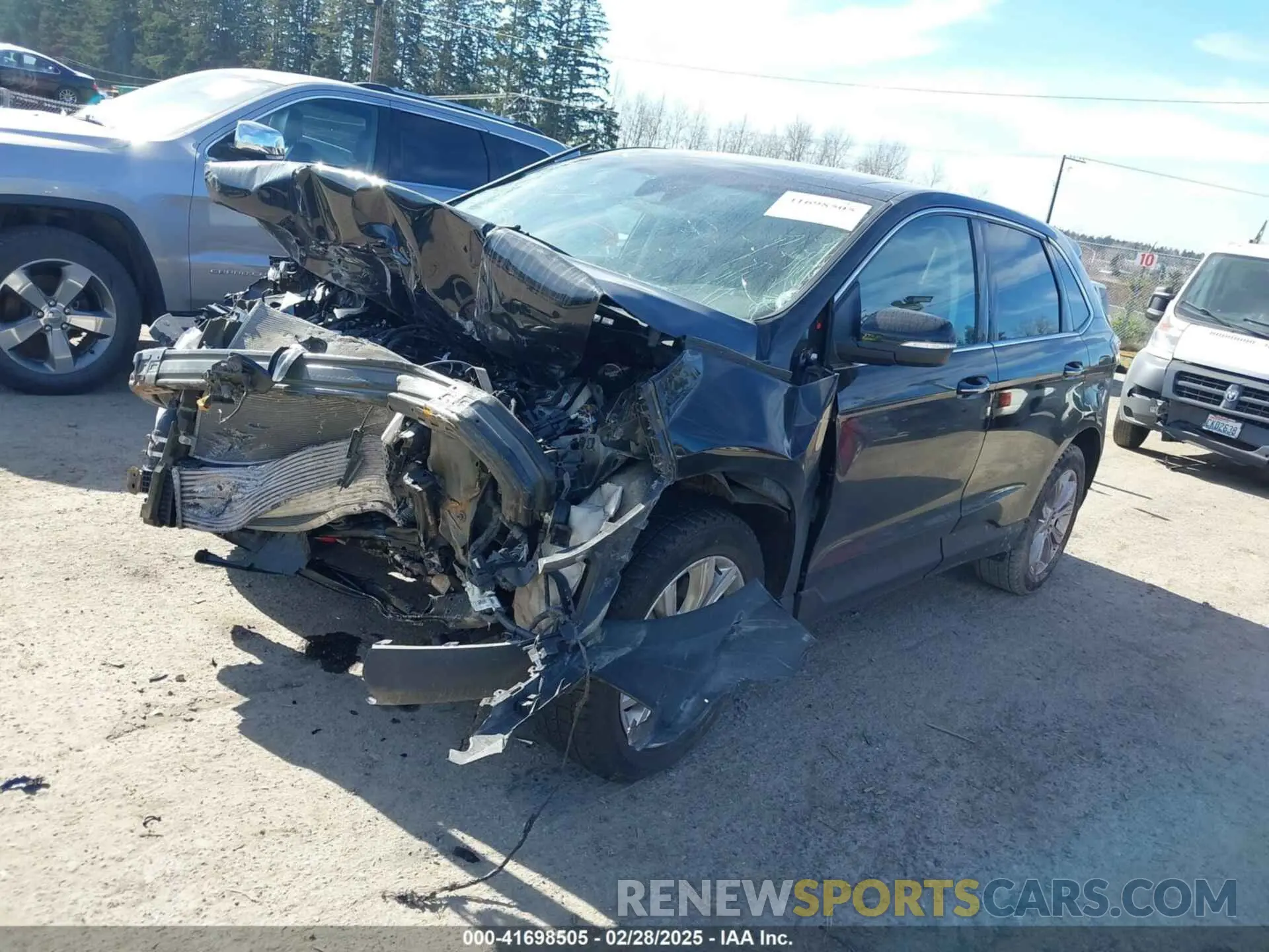2 Photograph of a damaged car 2FMPK4K9XNBA47811 FORD EDGE 2022