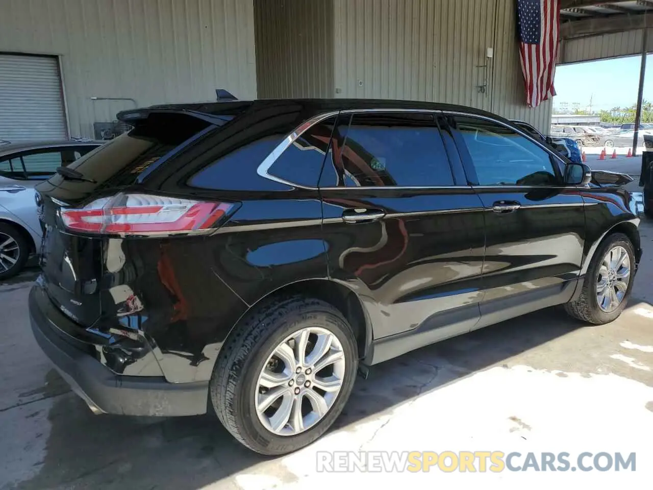 3 Photograph of a damaged car 2FMPK4K9XNBA55276 FORD EDGE 2022