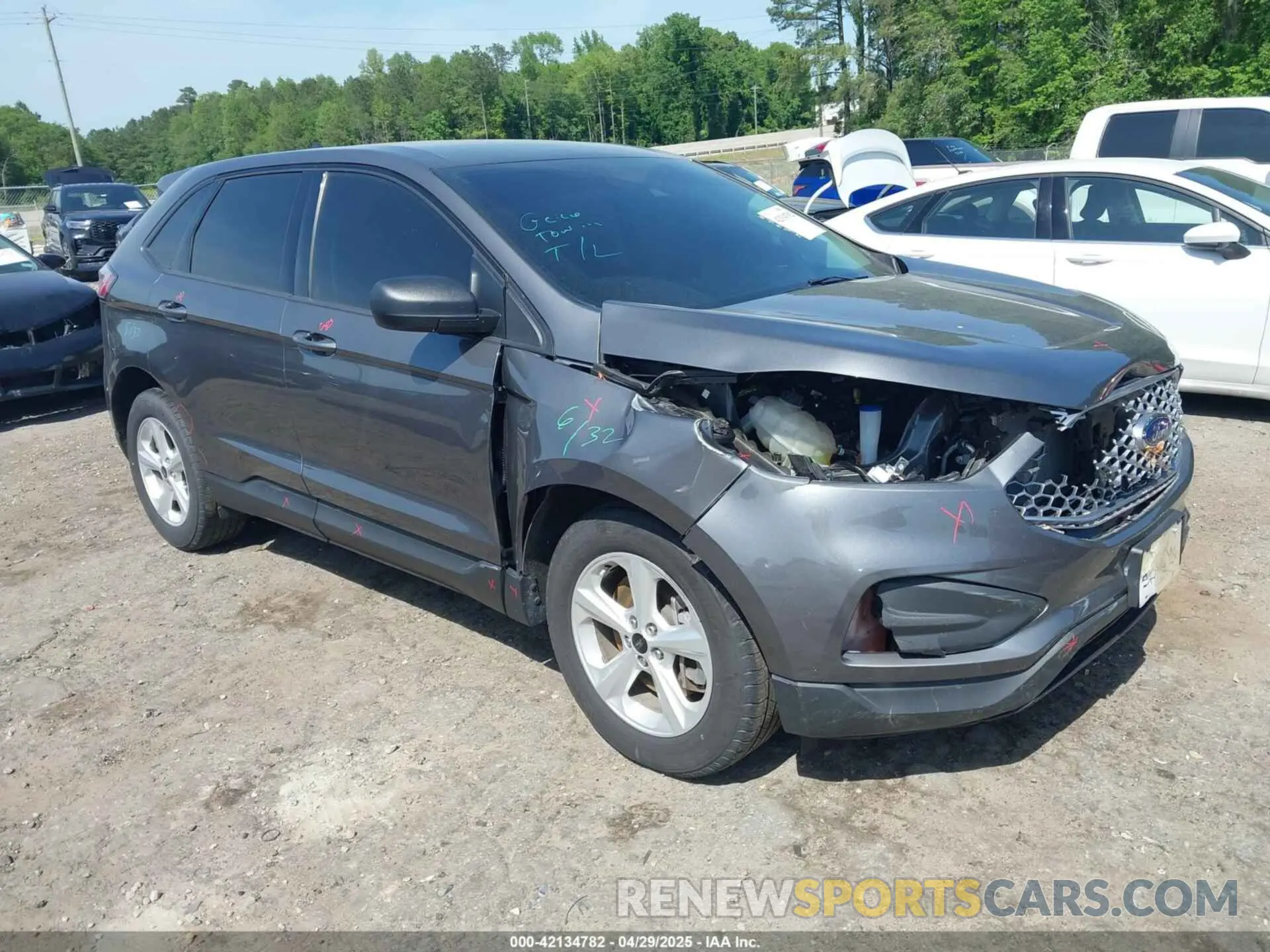 1 Photograph of a damaged car 2FMPK4G92PBA06116 FORD EDGE 2023