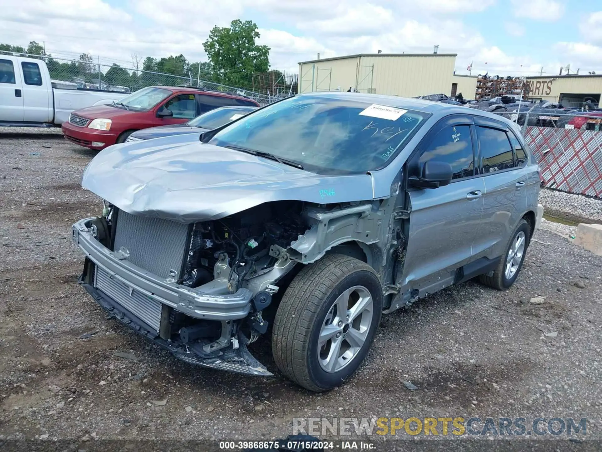 2 Photograph of a damaged car 2FMPK4G99PBA26623 FORD EDGE 2023